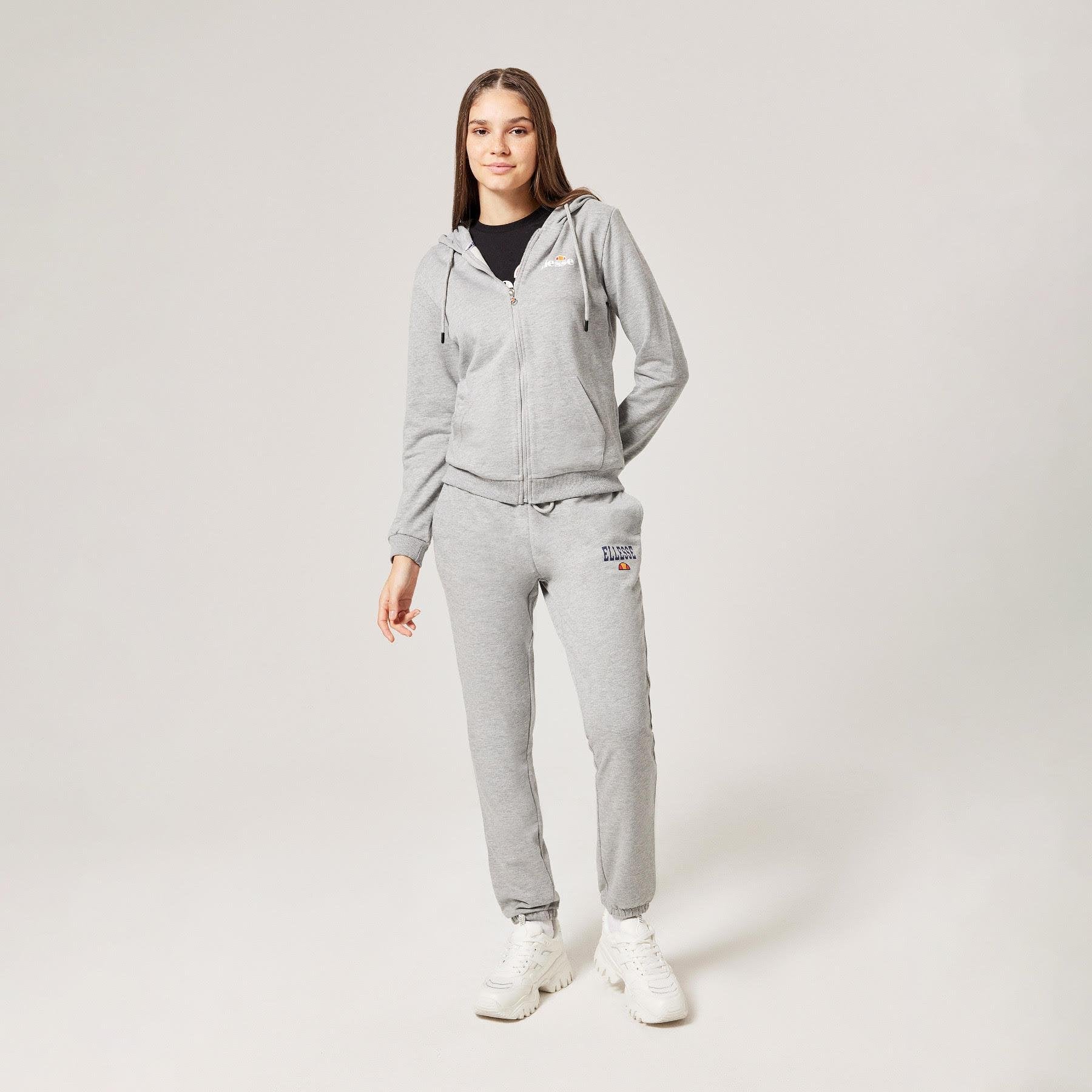 ellesse Kadın Gri Fermuarlı Sweatshirt F025-GR