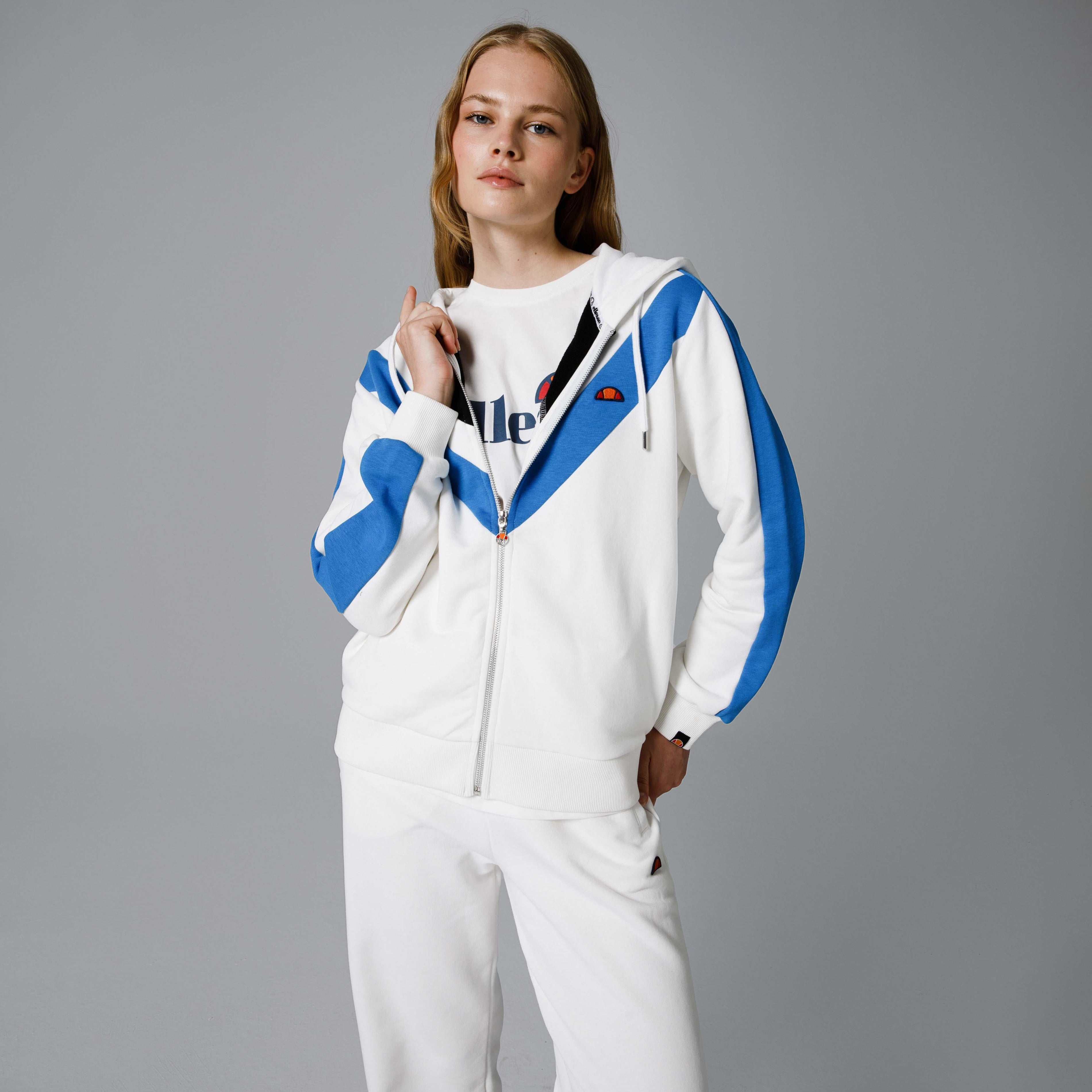 Ellesse Fermuarlı Kapüşonlu Kadın Sweat EF172-SBL