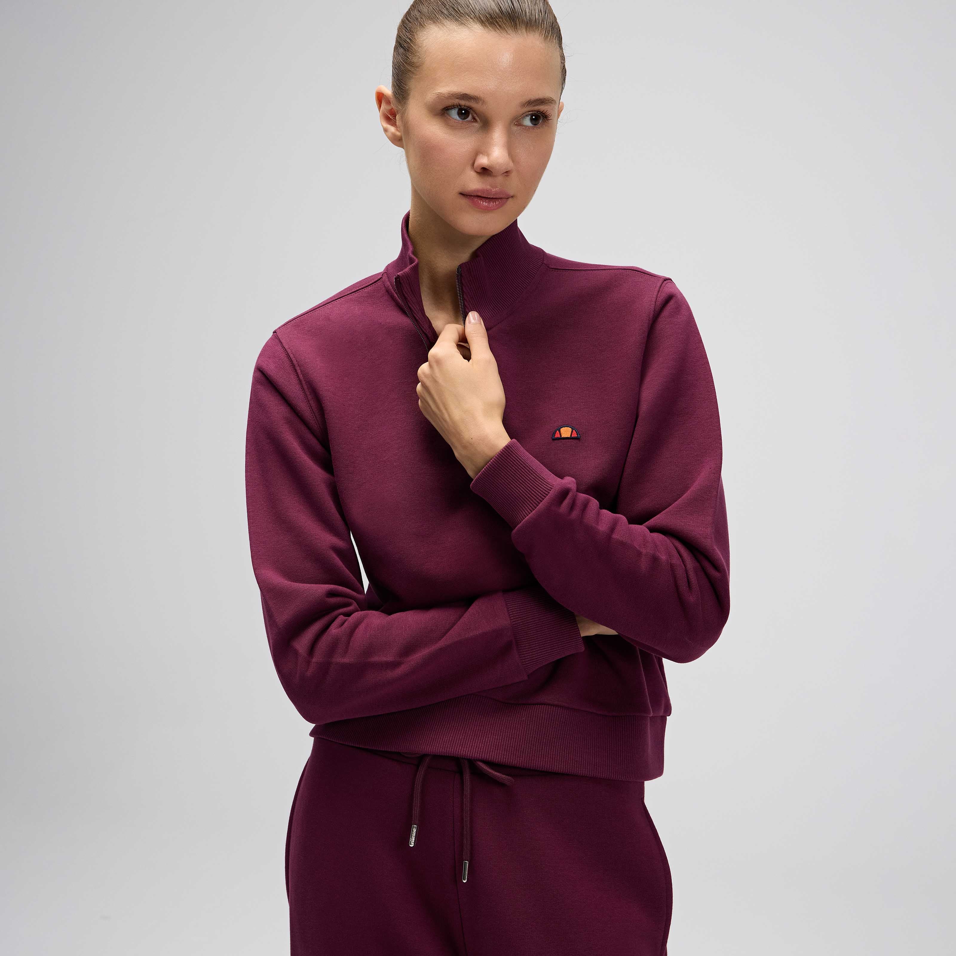 Ellesse Kadın Yarım Fermuarlı Sweat EF557-BRD