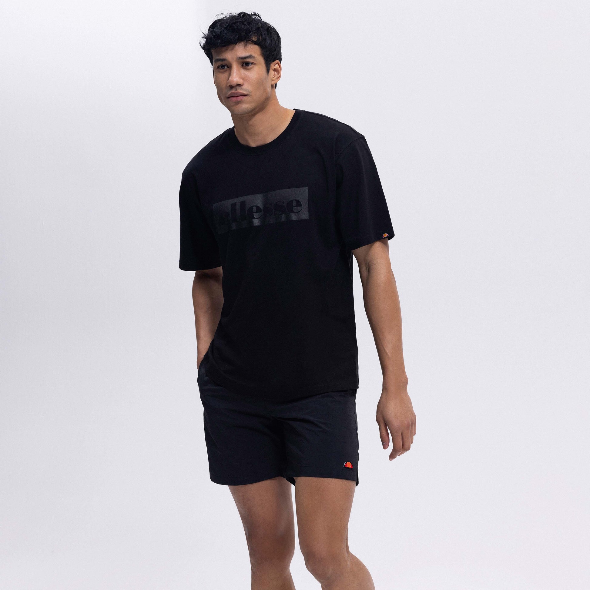 Ellesse Oversize Erkek Tişört EM390-BK