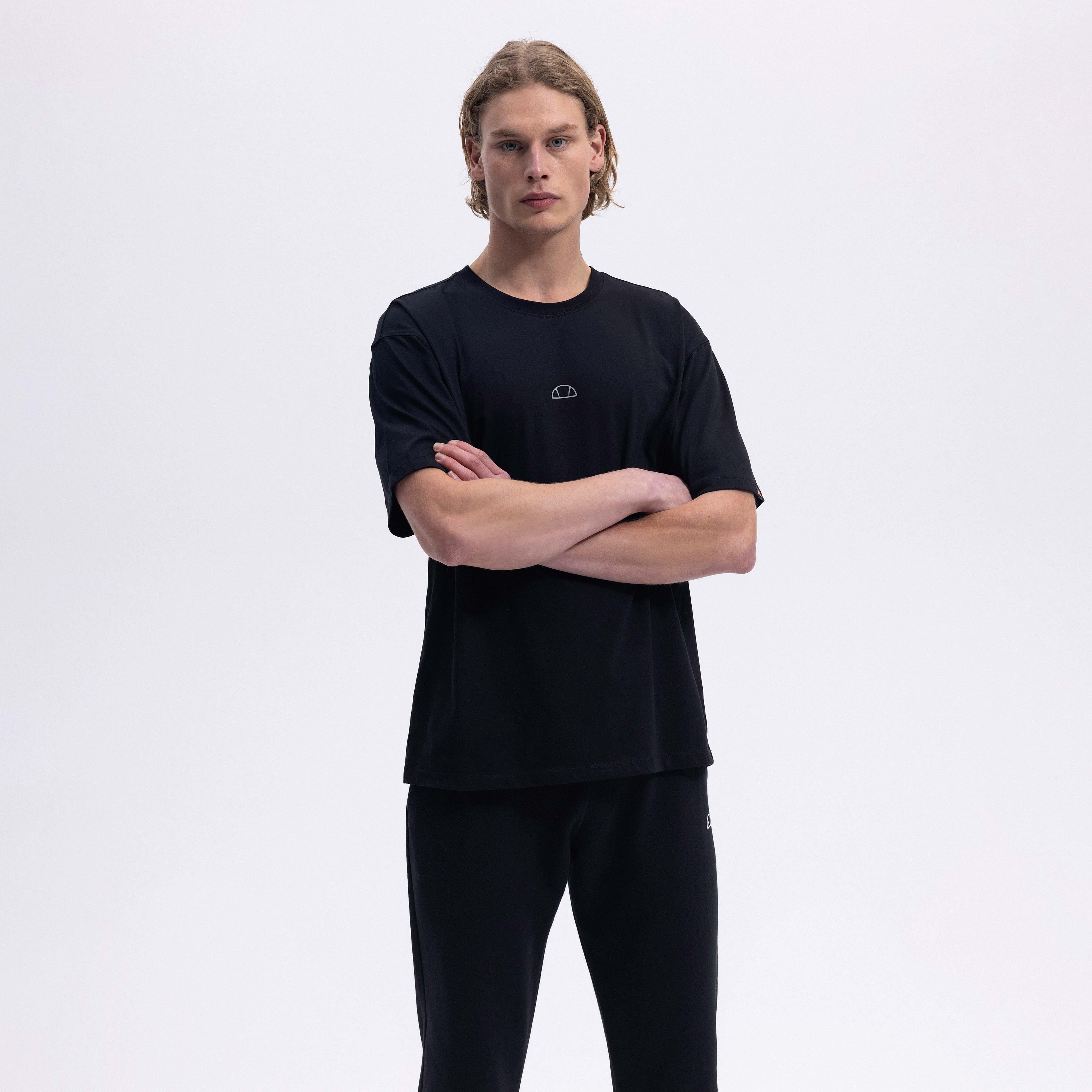 Ellesse Oversize Erkek Tişört EM376-BK