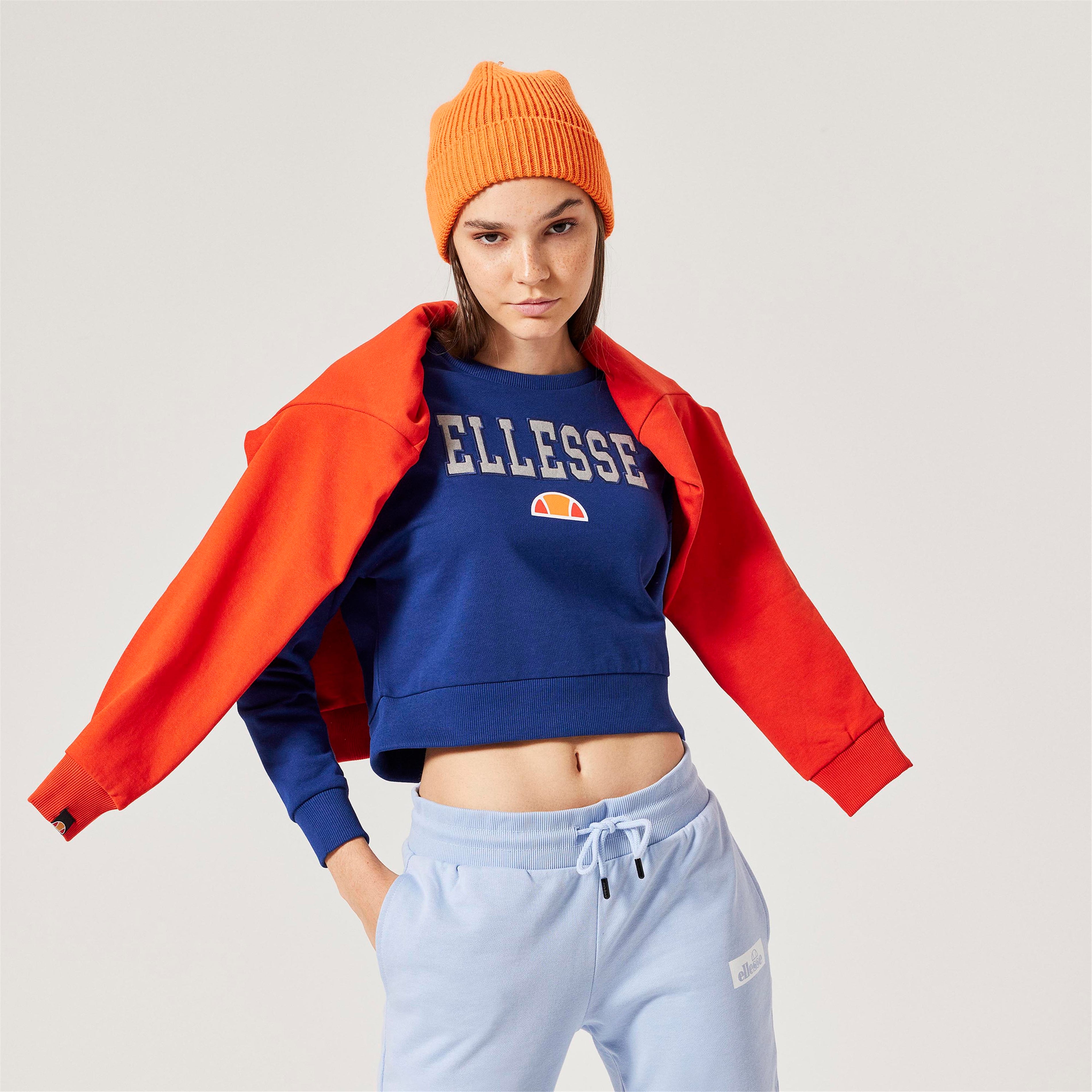 ellesse Kadın Lacivert Sweatshirt F017-NV