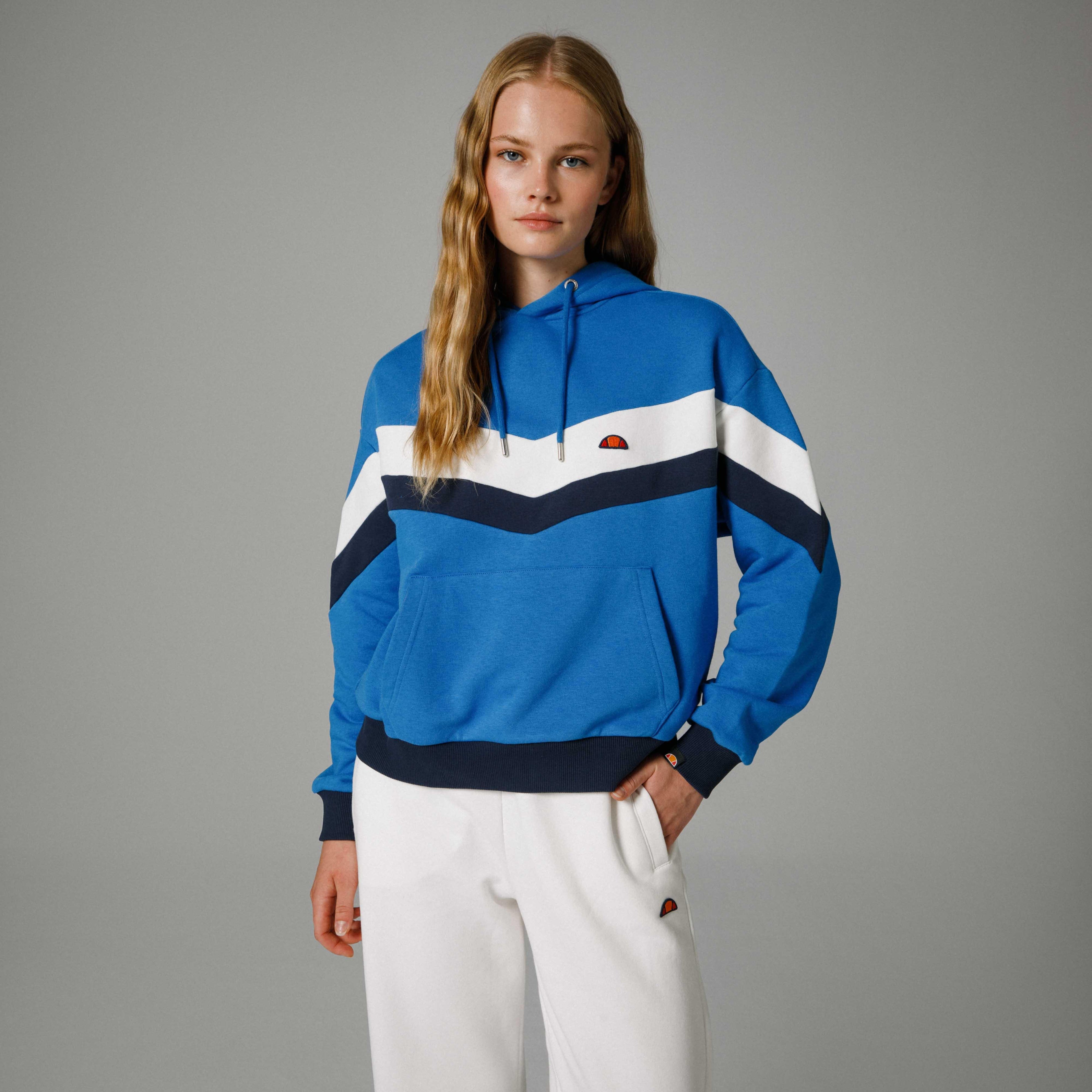 Ellesse Oversize Kapüşonlu Kadın Sweat EF178-SBL