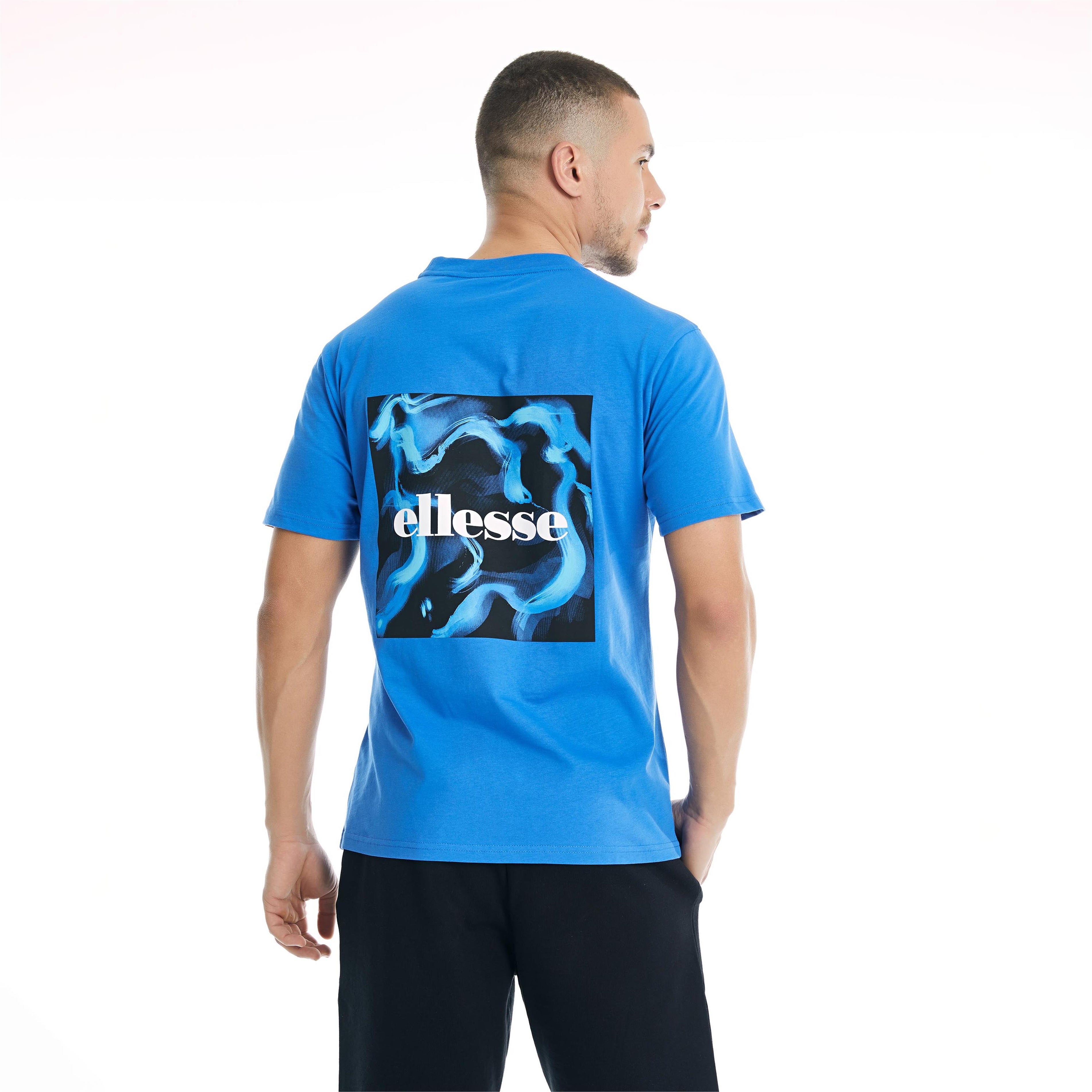Ellesse Erkek Sax Mavi Tişört EM025-SBL