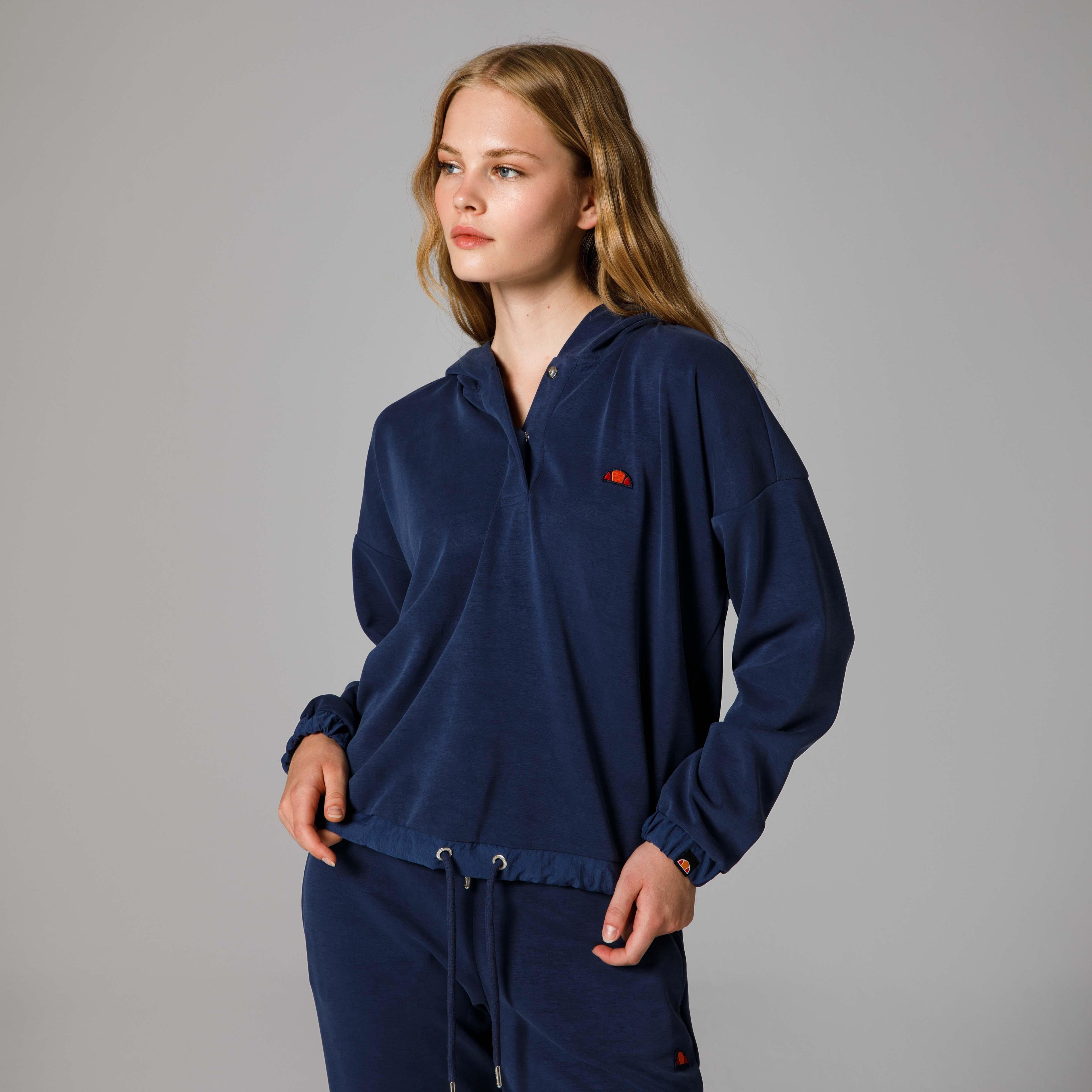 Ellesse Kapüşonlu Kadın Modal Sweat EF209-NV