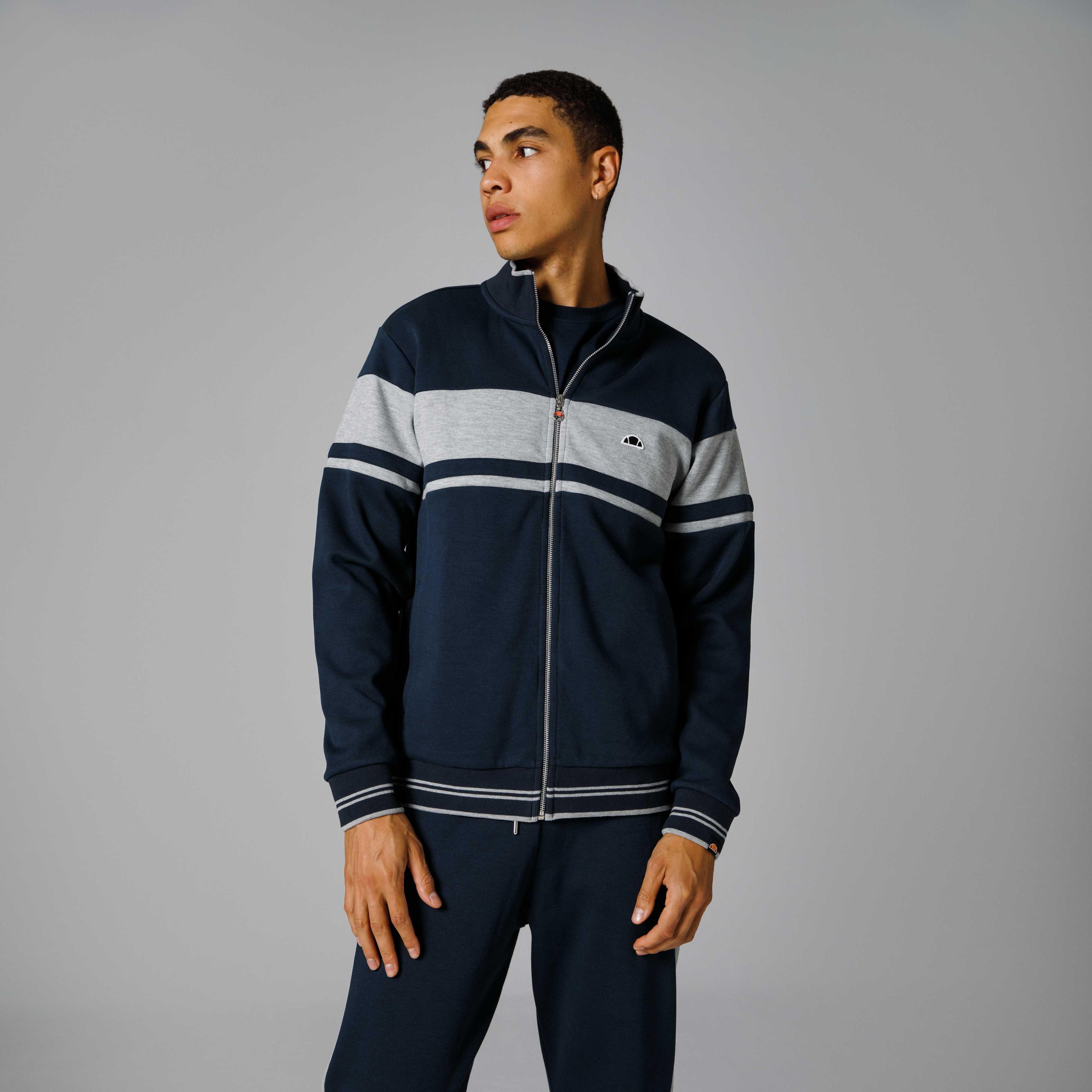 Ellesse Fermuarlı Erkek Sweatshirt EM209-NV