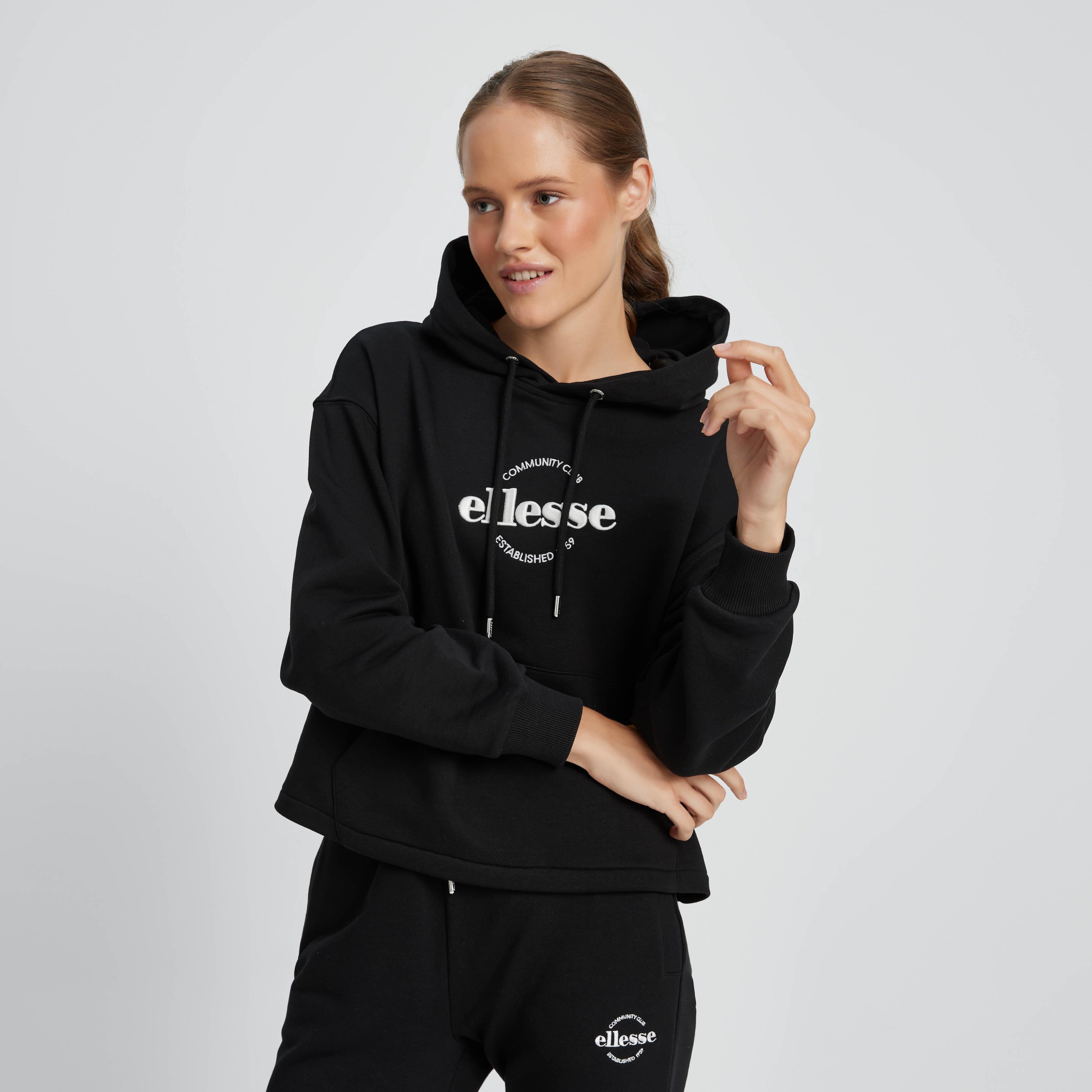 Ellesse Kadın Kapüşonlu Sweatshirt EF037-BK