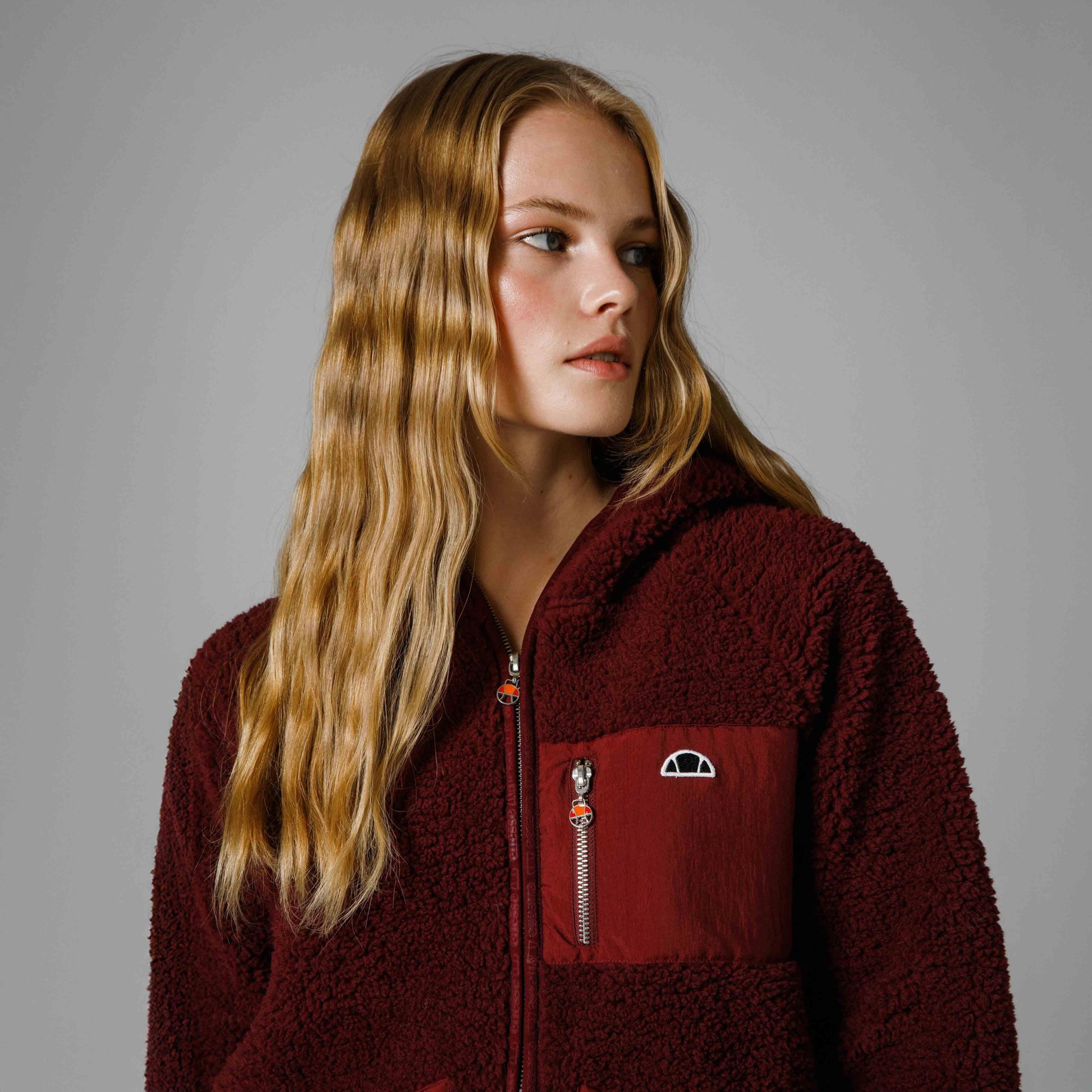 Ellesse Fermuarlı Kapüşonlu Kadın Ceket EF169-BRD