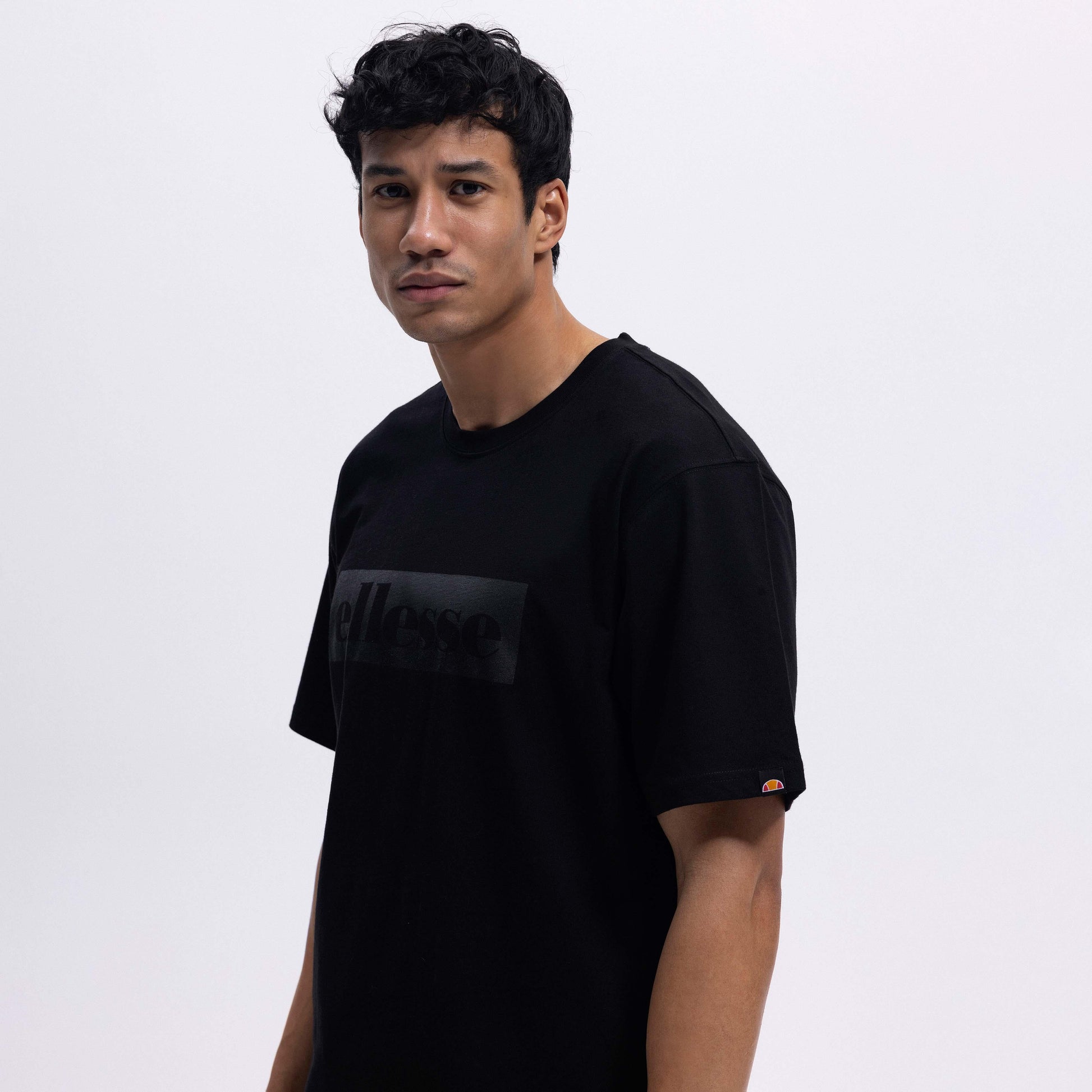 Ellesse Oversize Erkek Tişört EM390-BK