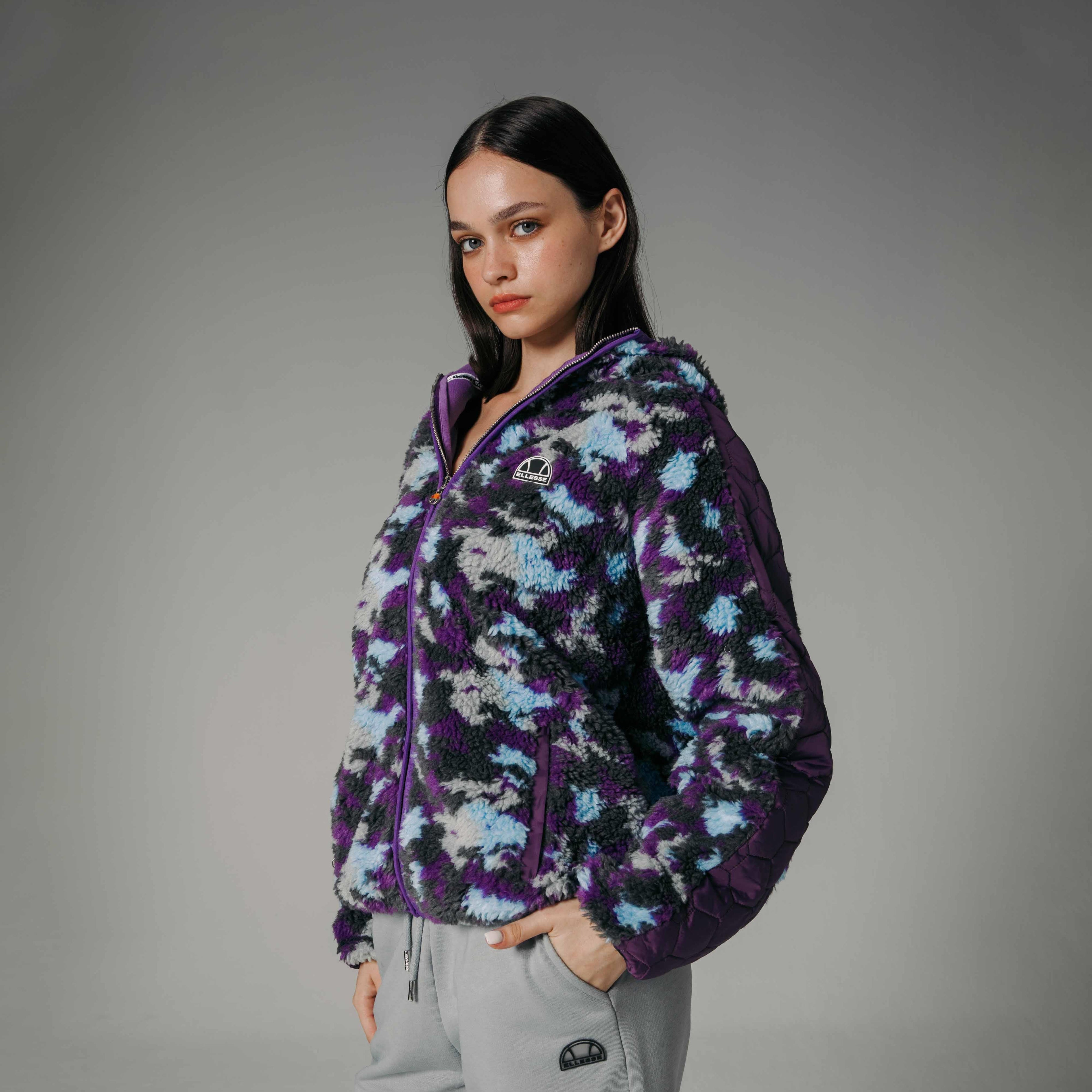 Ellesse Fermuarlı Kapüşonlu Kadın Ceket EF190-PRD