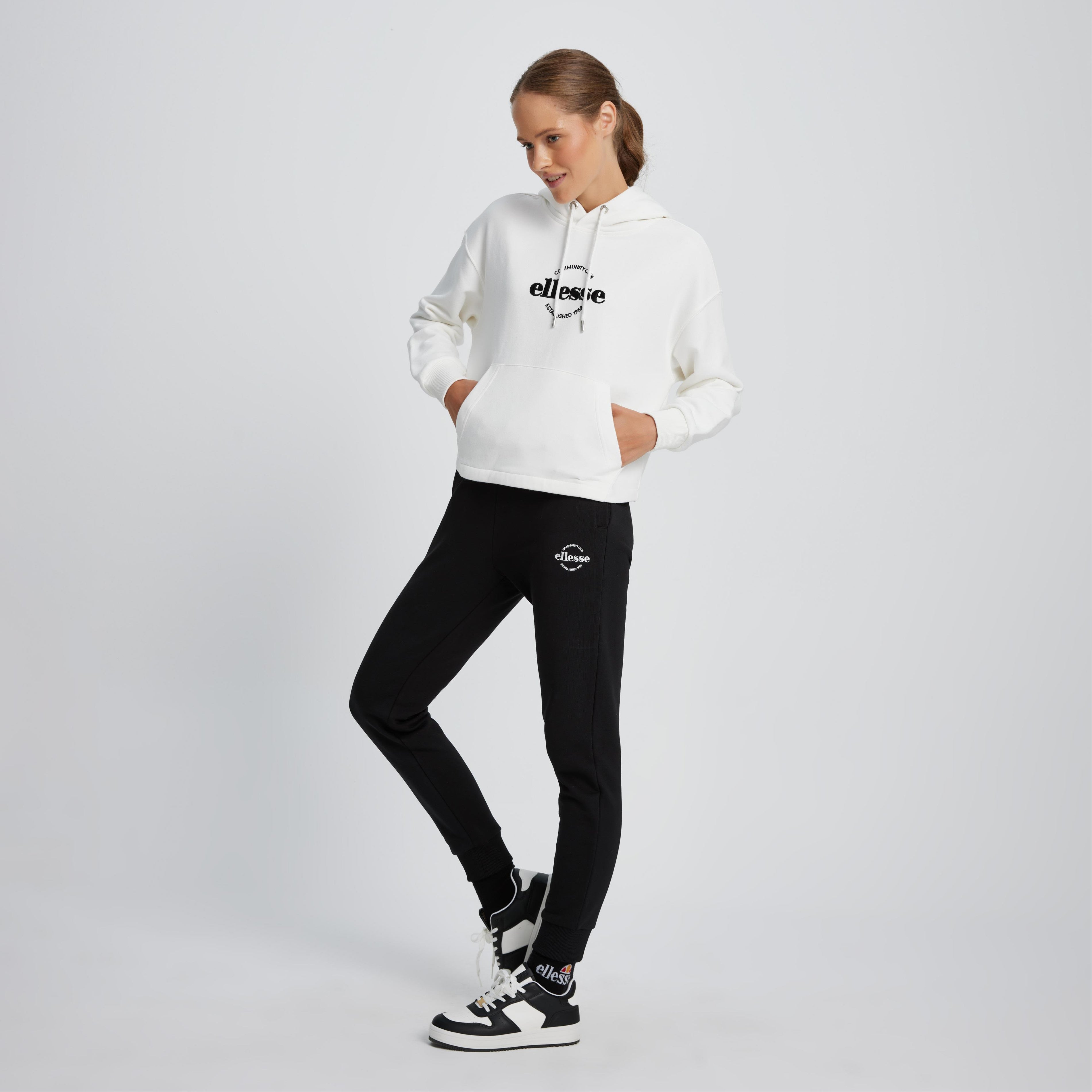 Ellesse Kadın Kapüşonlu Sweatshirt EF037-ECR