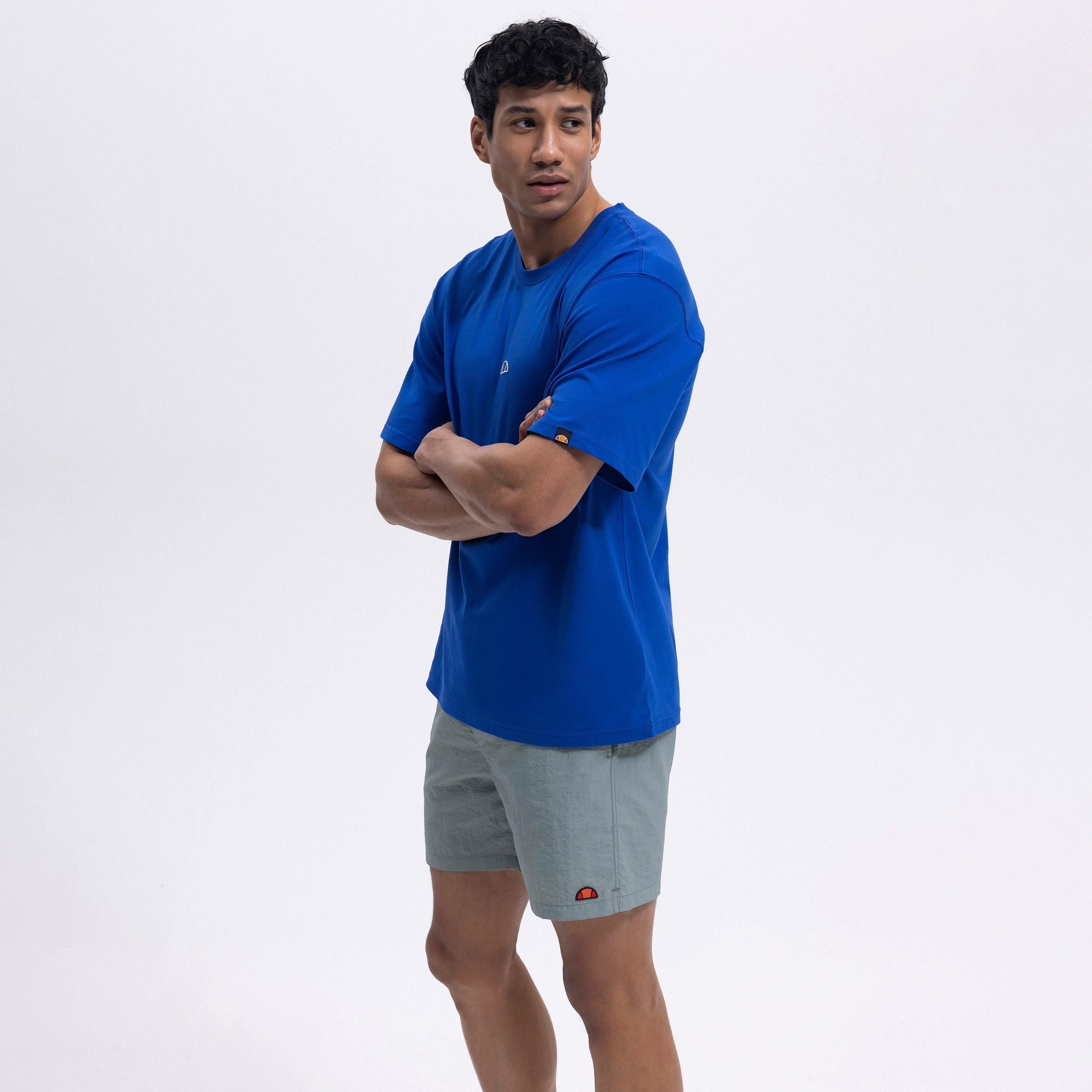 Ellesse Oversize Erkek Tişört EM376-SBL