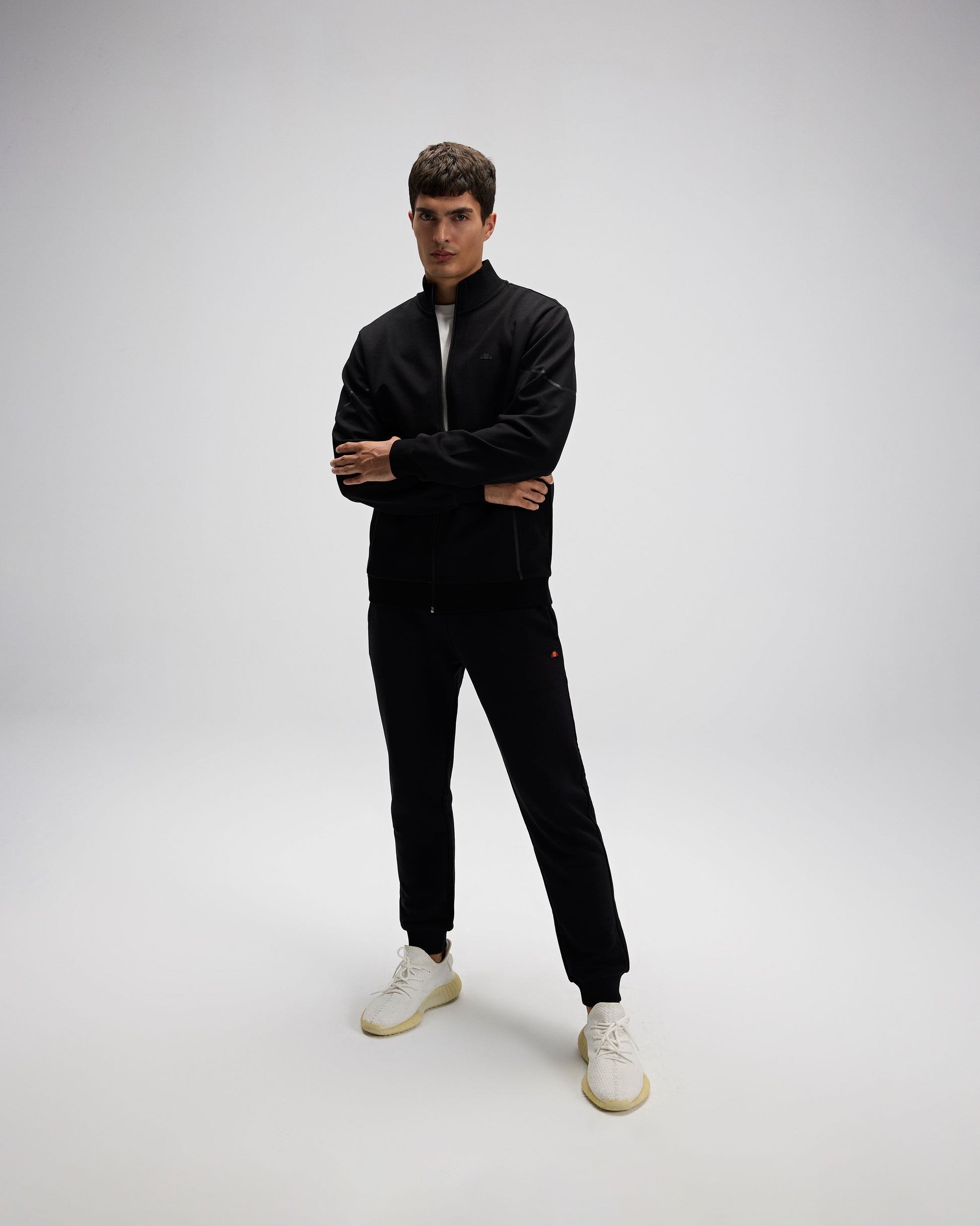Ellesse Erkek Fermuarlı Sweat EM545-BK