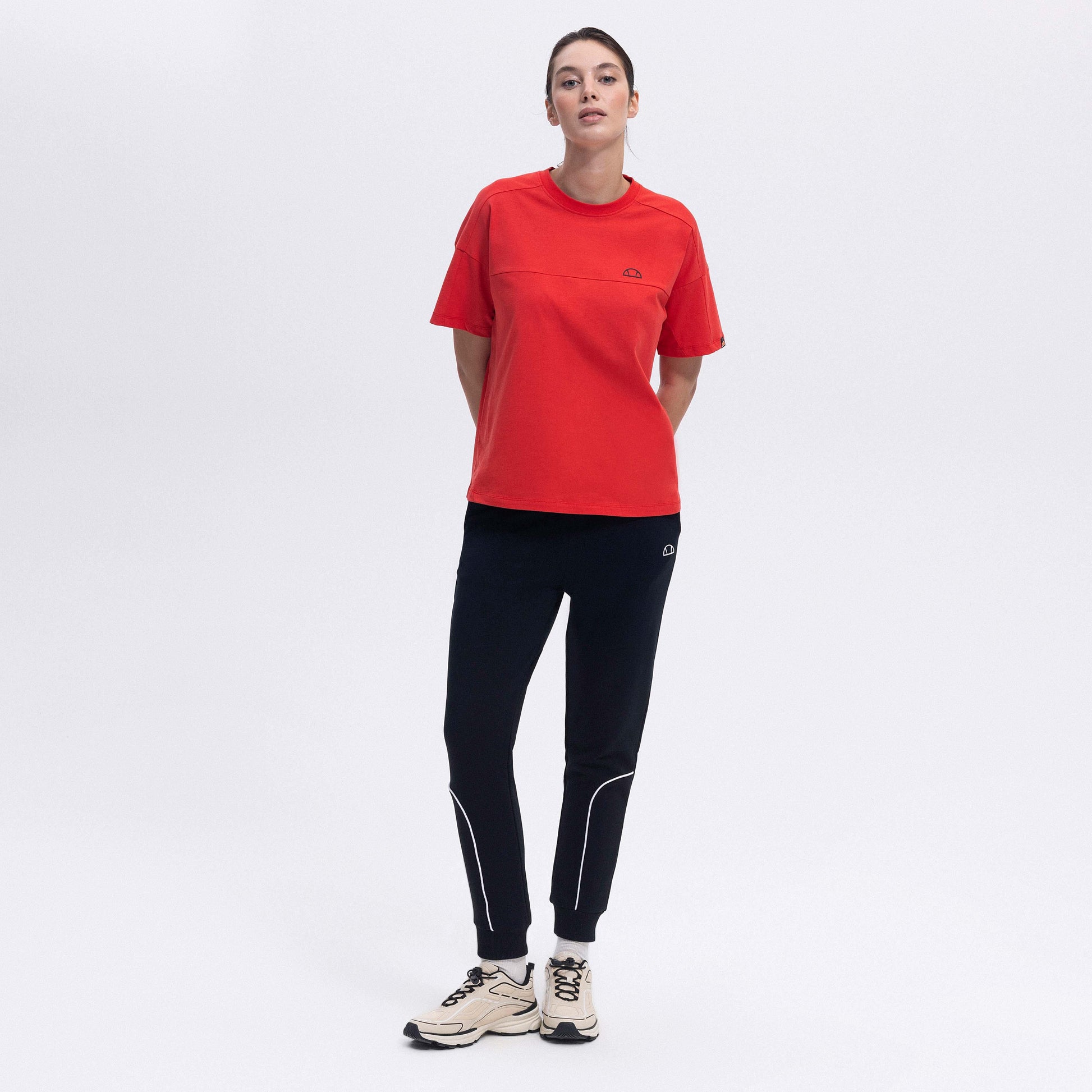 Ellesse Oversize Kadın Tişört EF394-RD