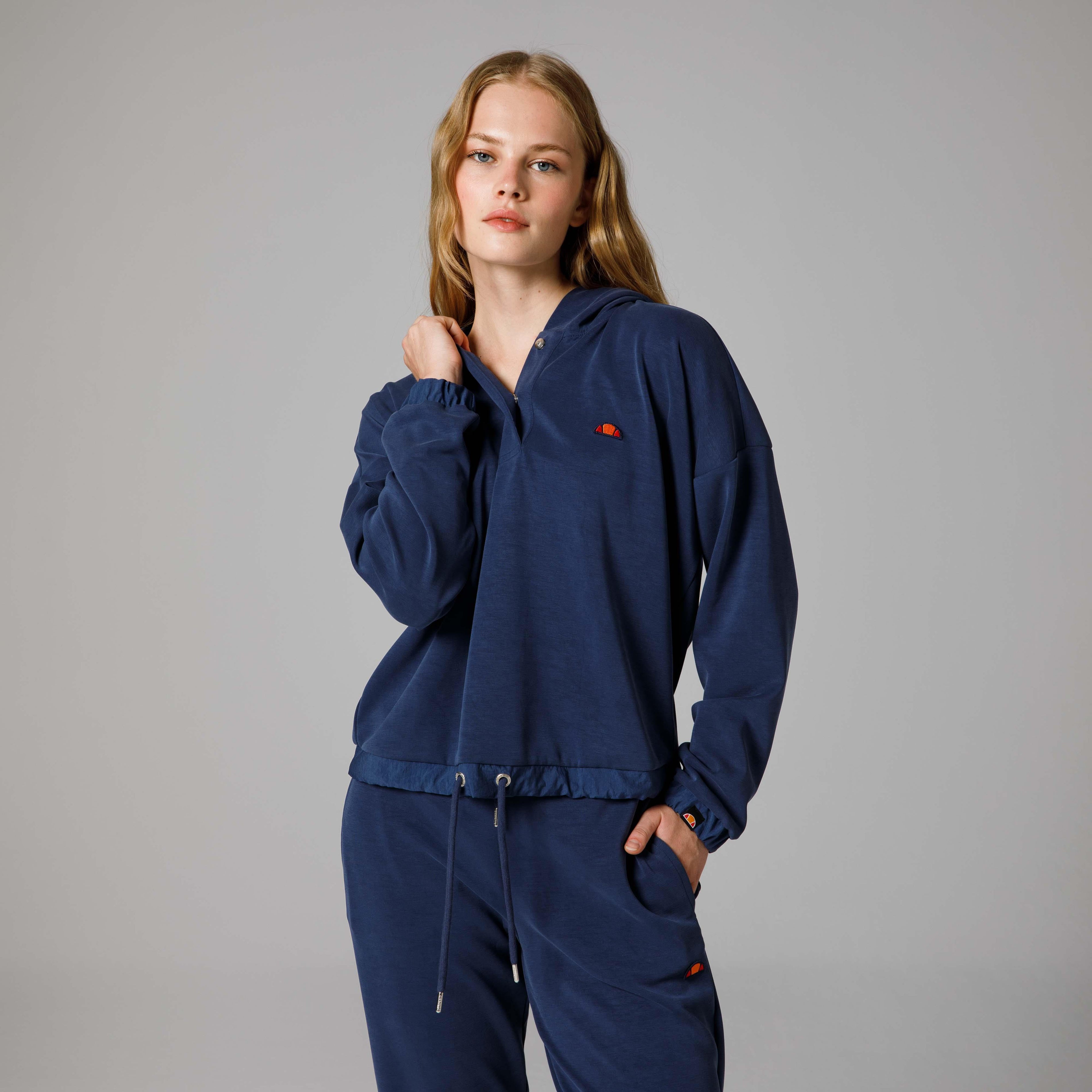 Ellesse Kapüşonlu Kadın Modal Sweat EF209-NV