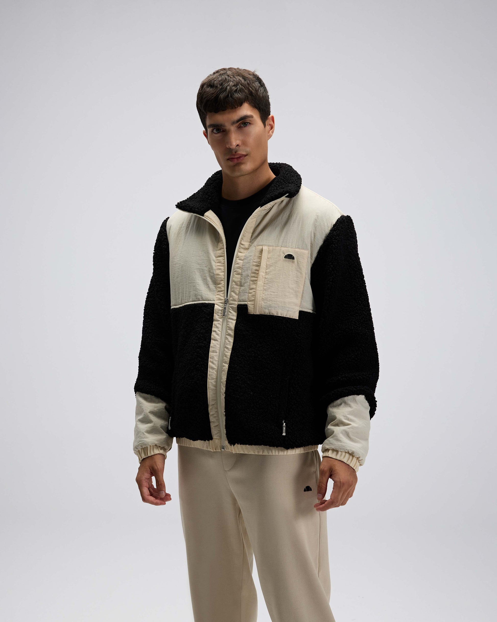 Ellesse Erkek Fermuarlı Polar Mont EM511-BK