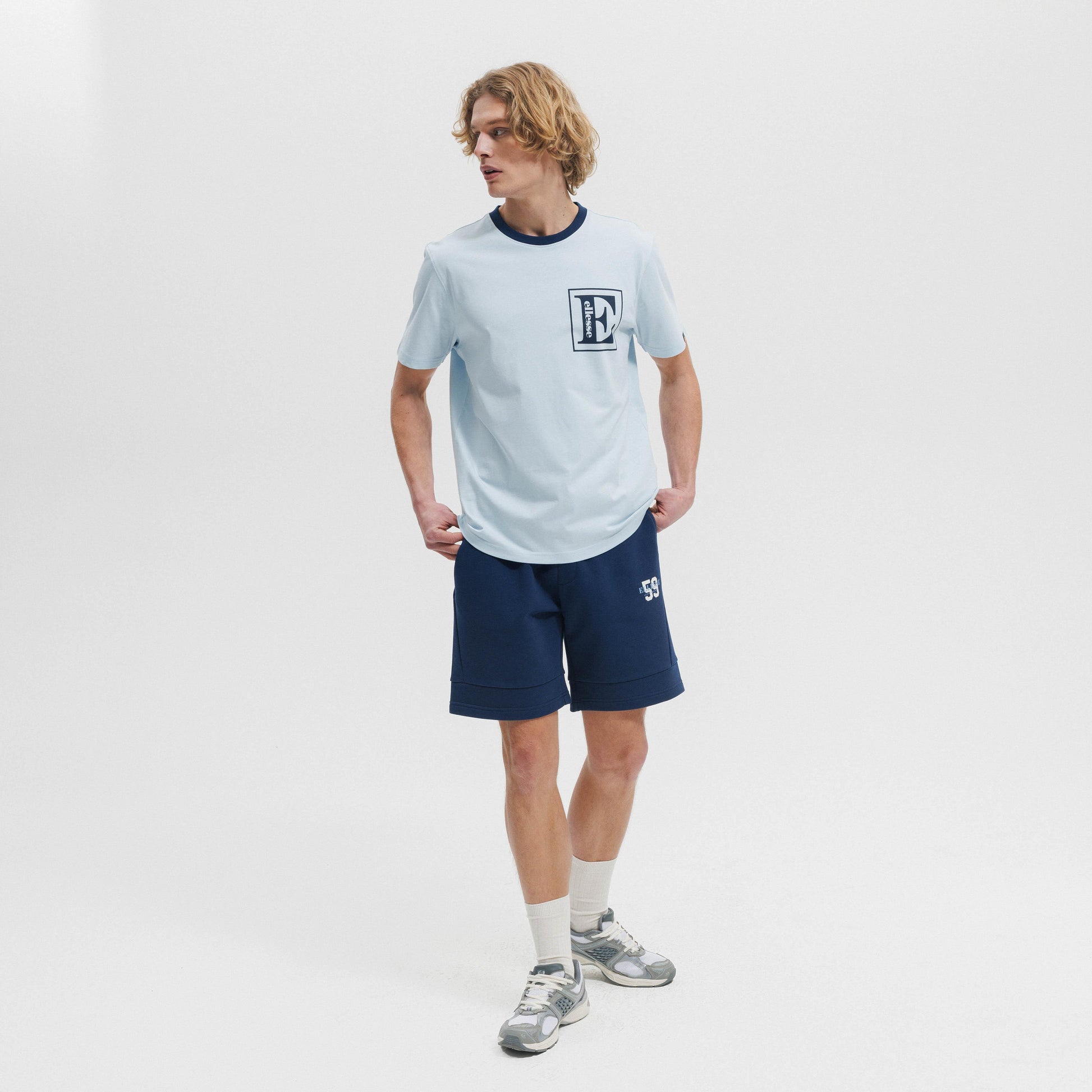 Ellesse Erkek Tişört EM458-NV