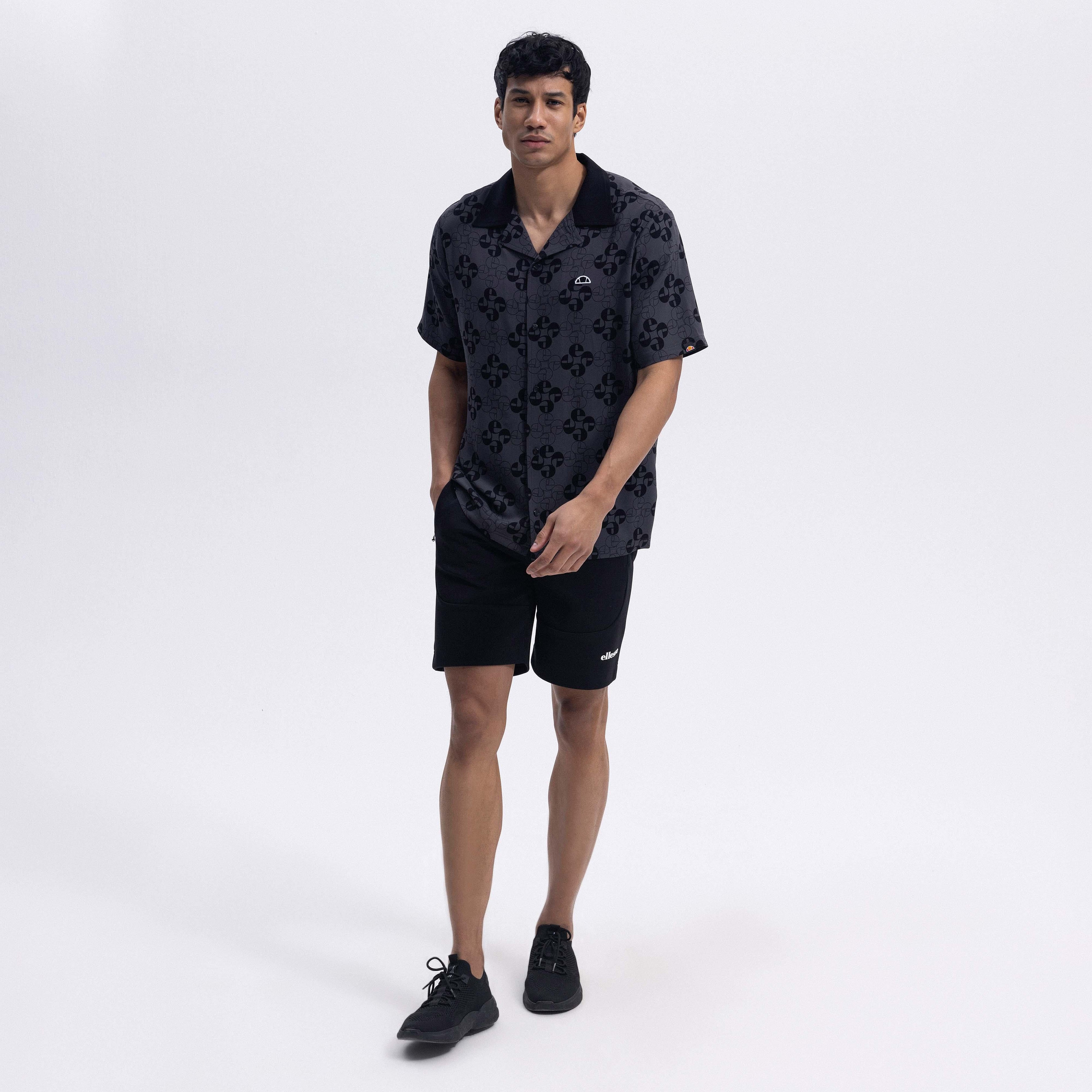 Ellesse Oversize Erkek Gömlek EM472-BK