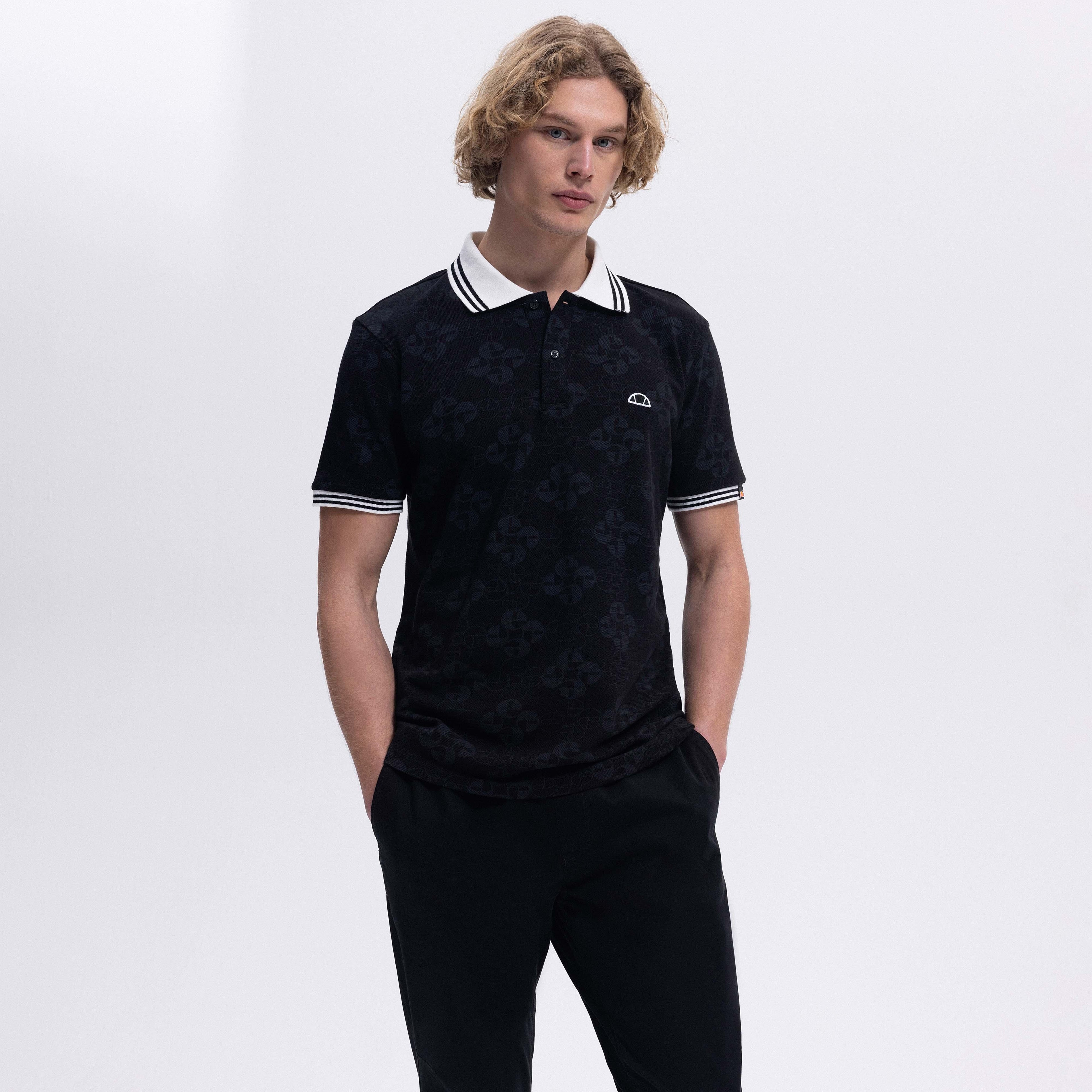 Ellesse Erkek Polo Yaka Tişört EM381-BK