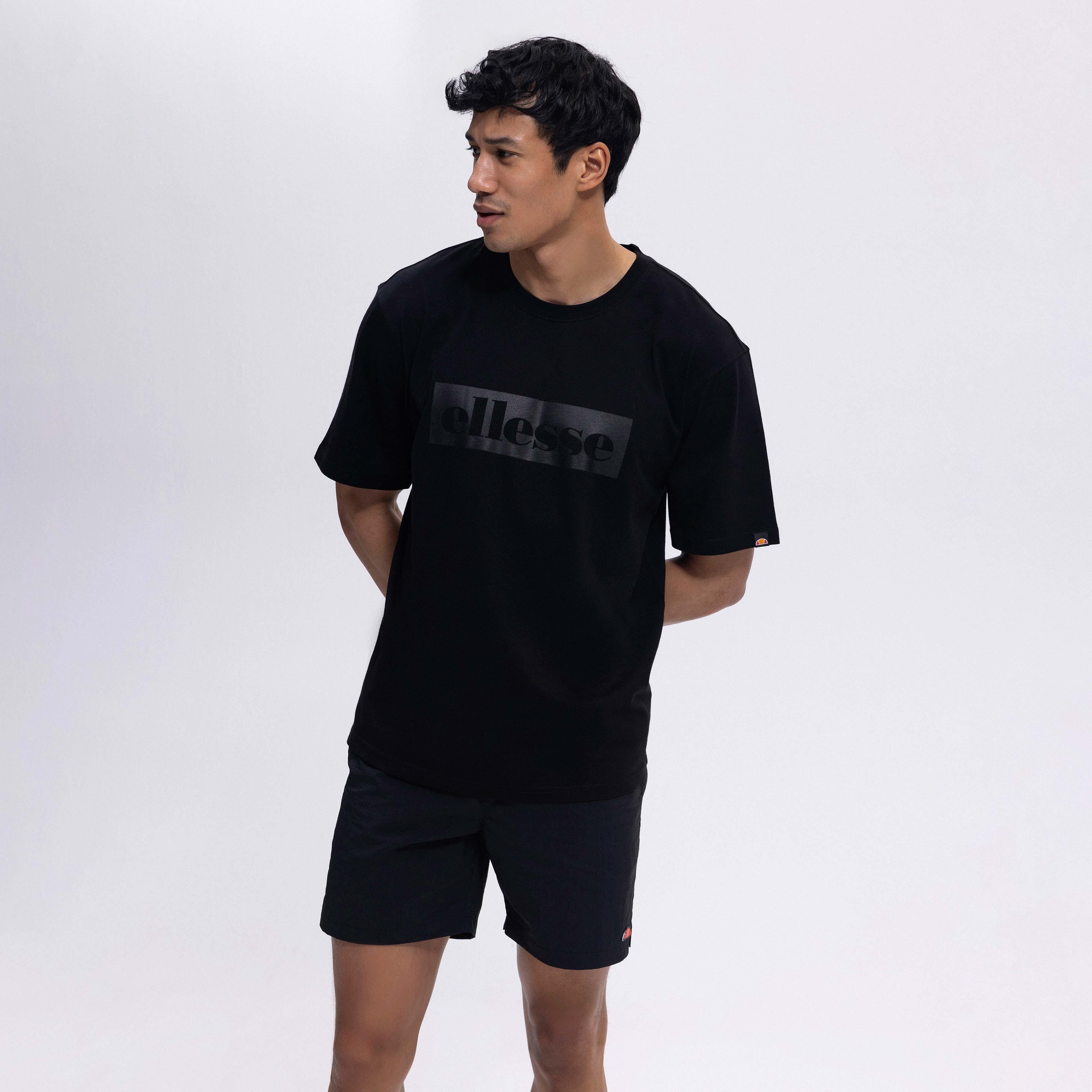 Ellesse Oversize Erkek Tişört EM390-BK