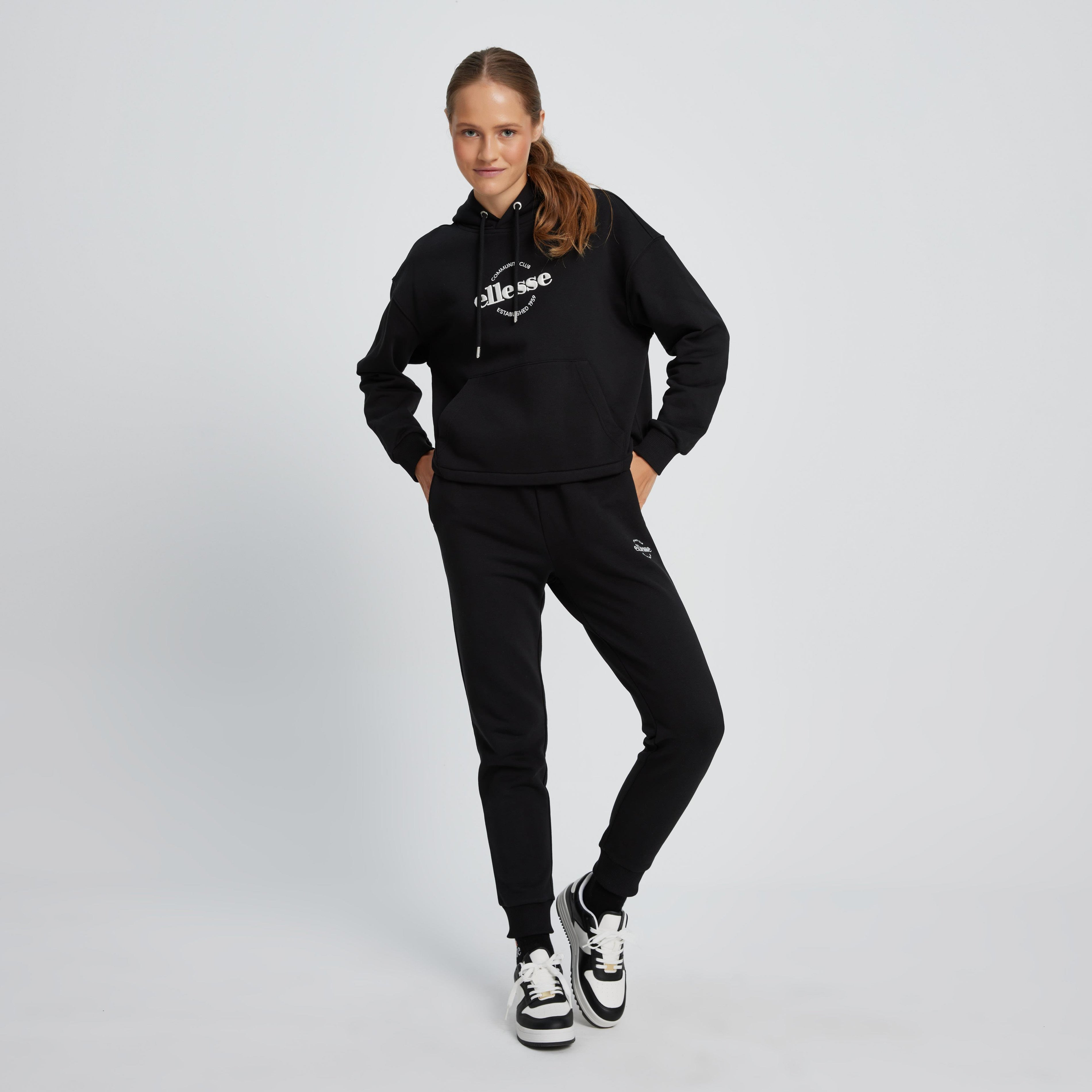 Ellesse Kadın Kapüşonlu Sweatshirt EF037-BK