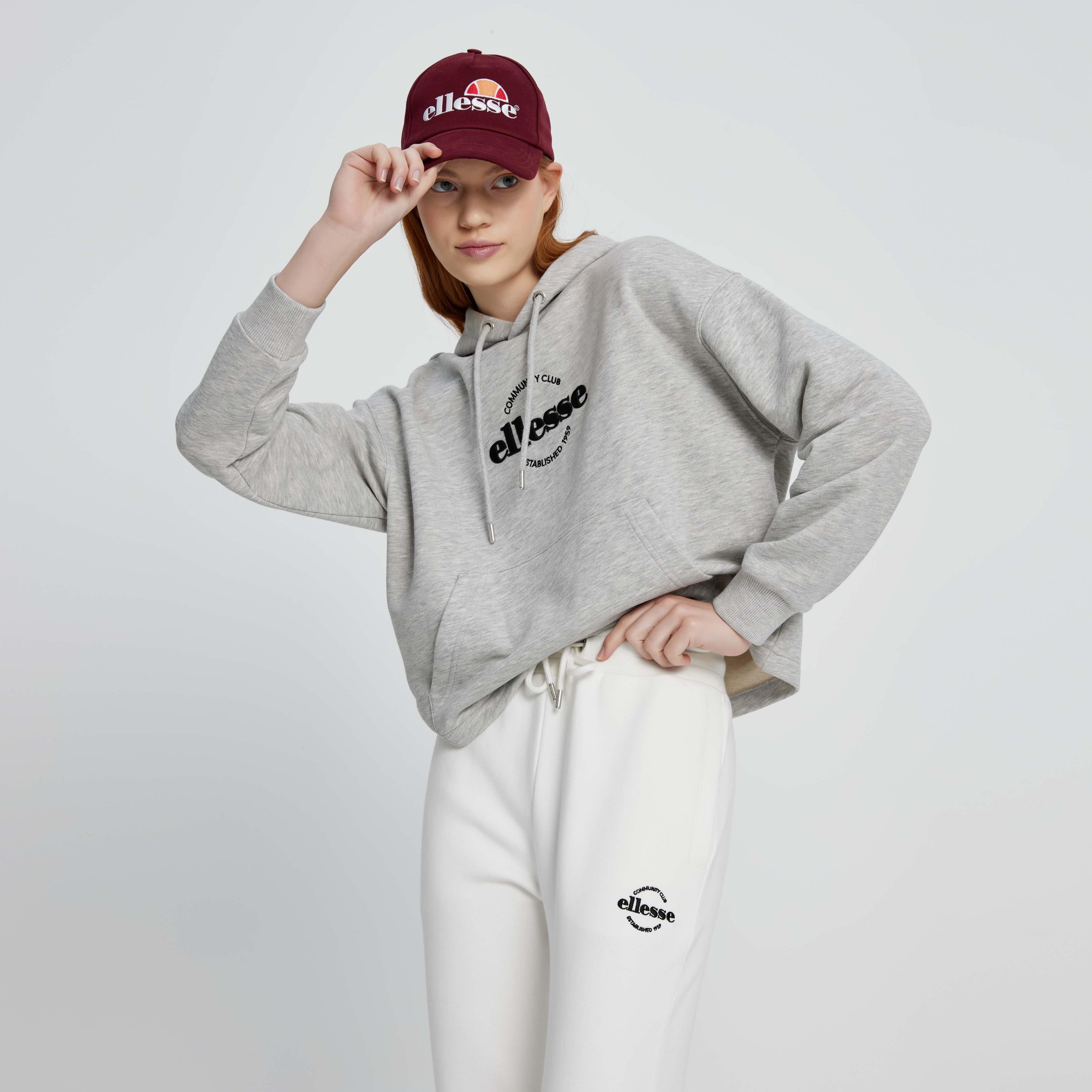 Ellesse Kadın Kapüşonlu Sweatshirt EF037-GR