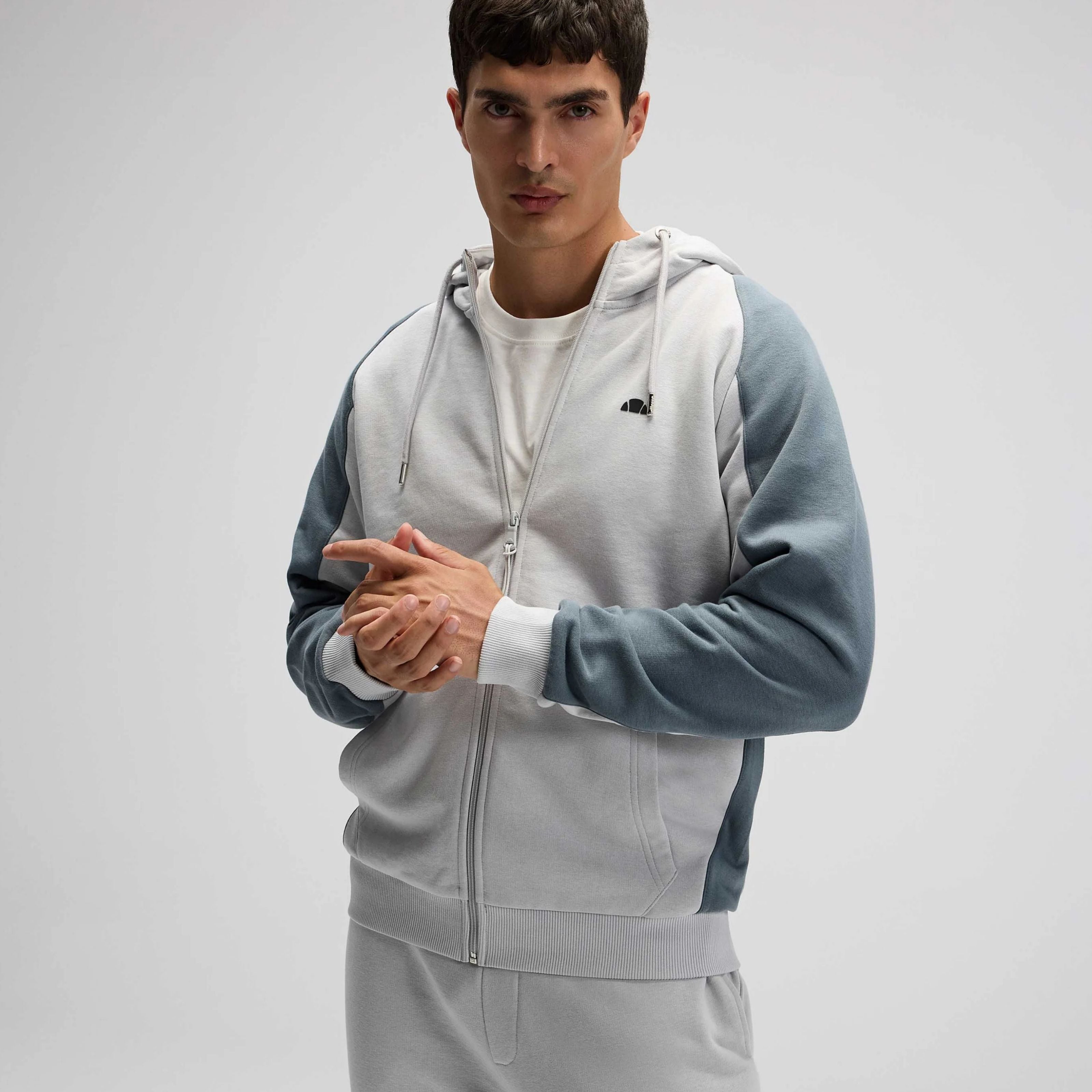 Ellesse Erkek Fermuarlı Kapüşonlu Sweat EM560-GI