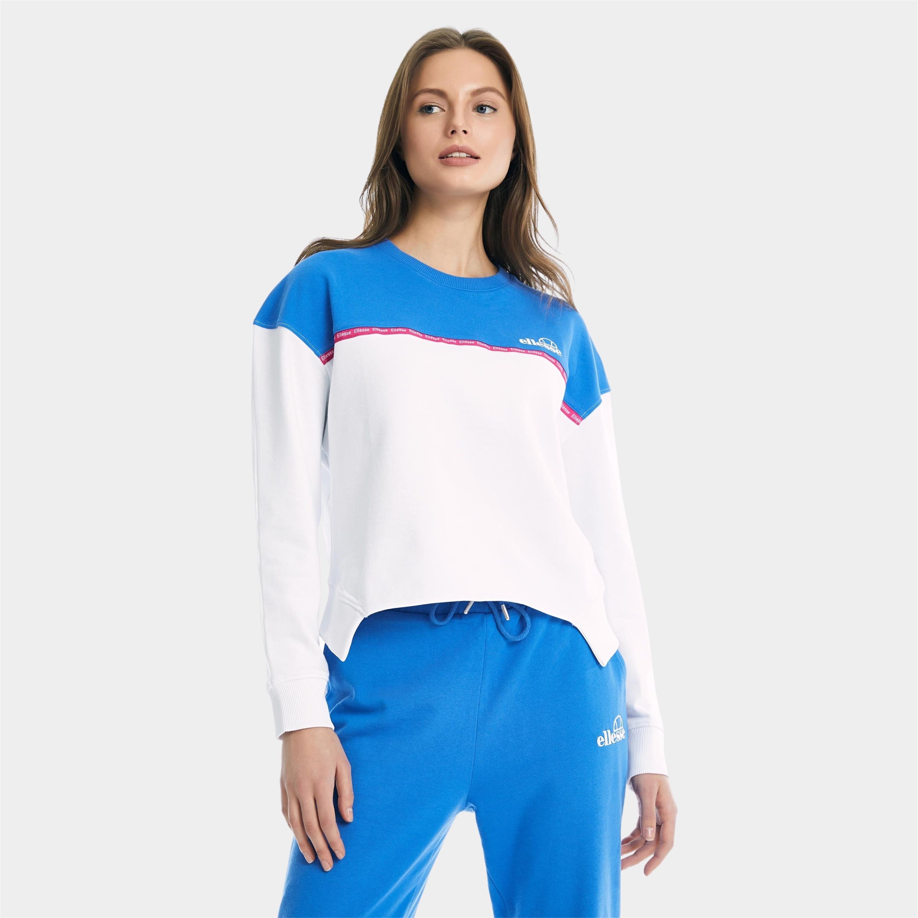 Ellesse Kadın Sax Mavi Sweatshirt CF007-SBL
