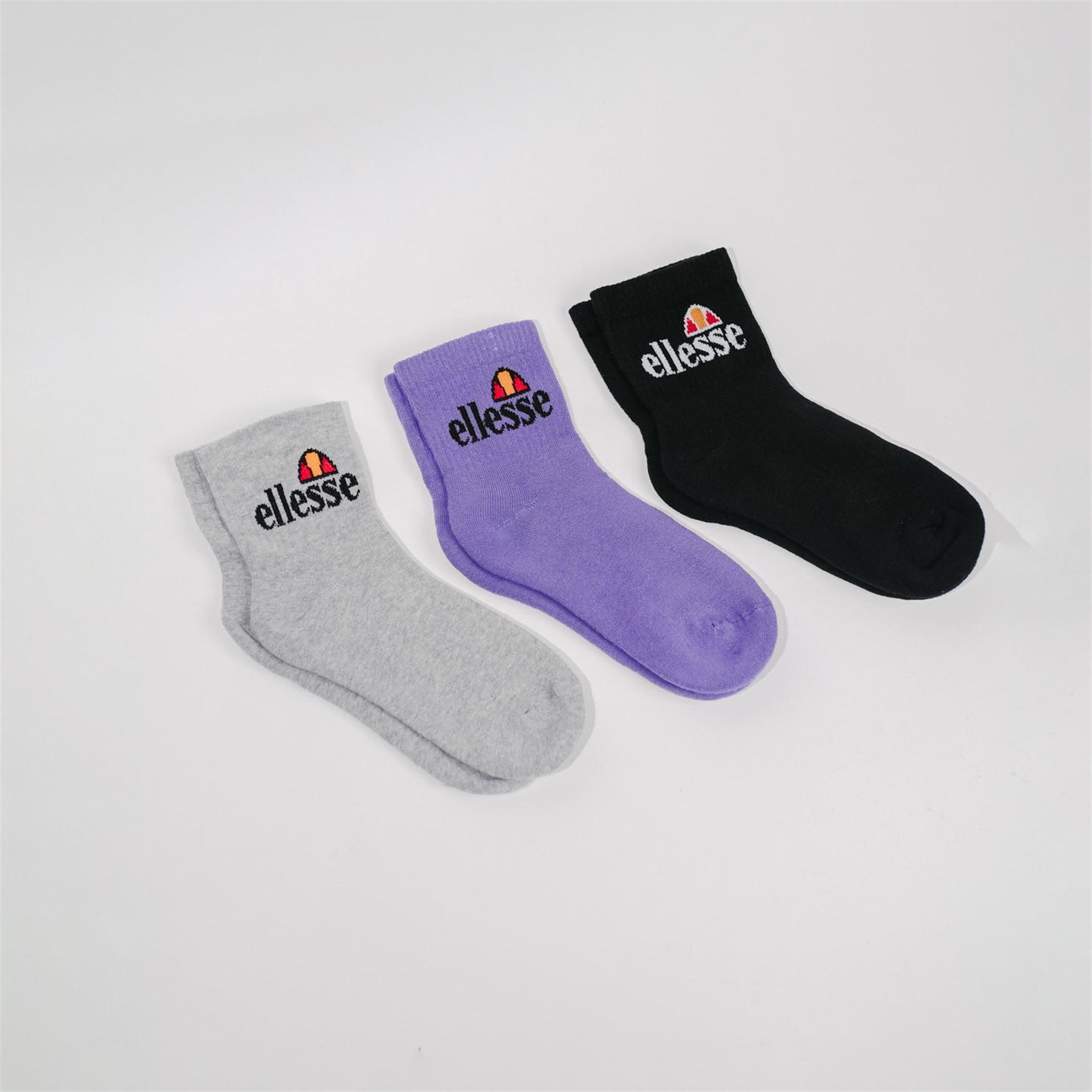 ellesse Kadın Çorap 3lü Paket C011-BKPRGR