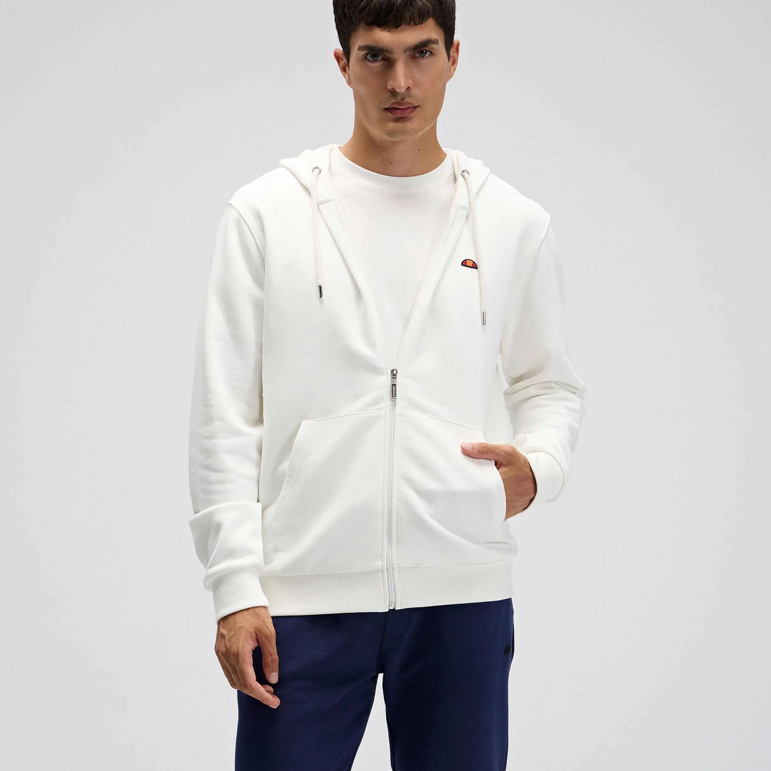 Ellesse Erkek Fermuarlı Kapüşonlu Sweat EM581-OF