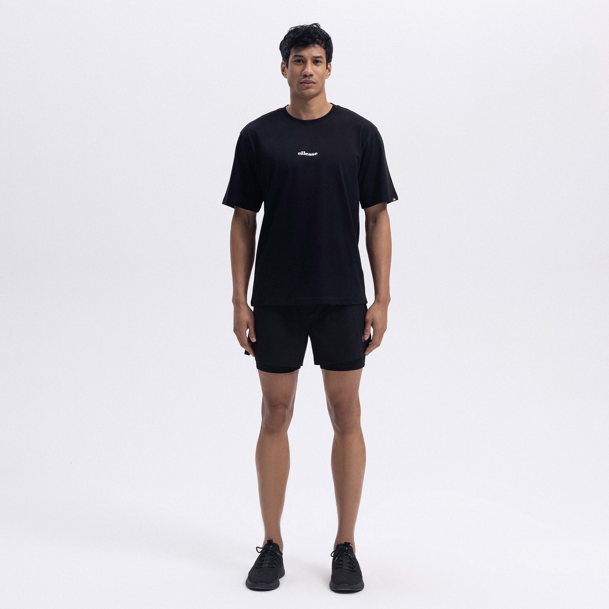 Ellesse Oversize Erkek Tişört EM391-BK