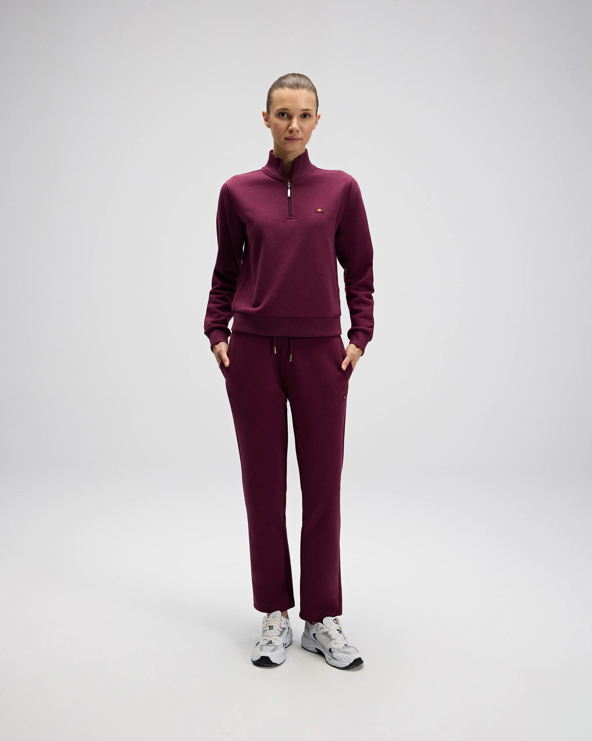 Ellesse Kadın Yarım Fermuarlı Sweat EF557-BRD