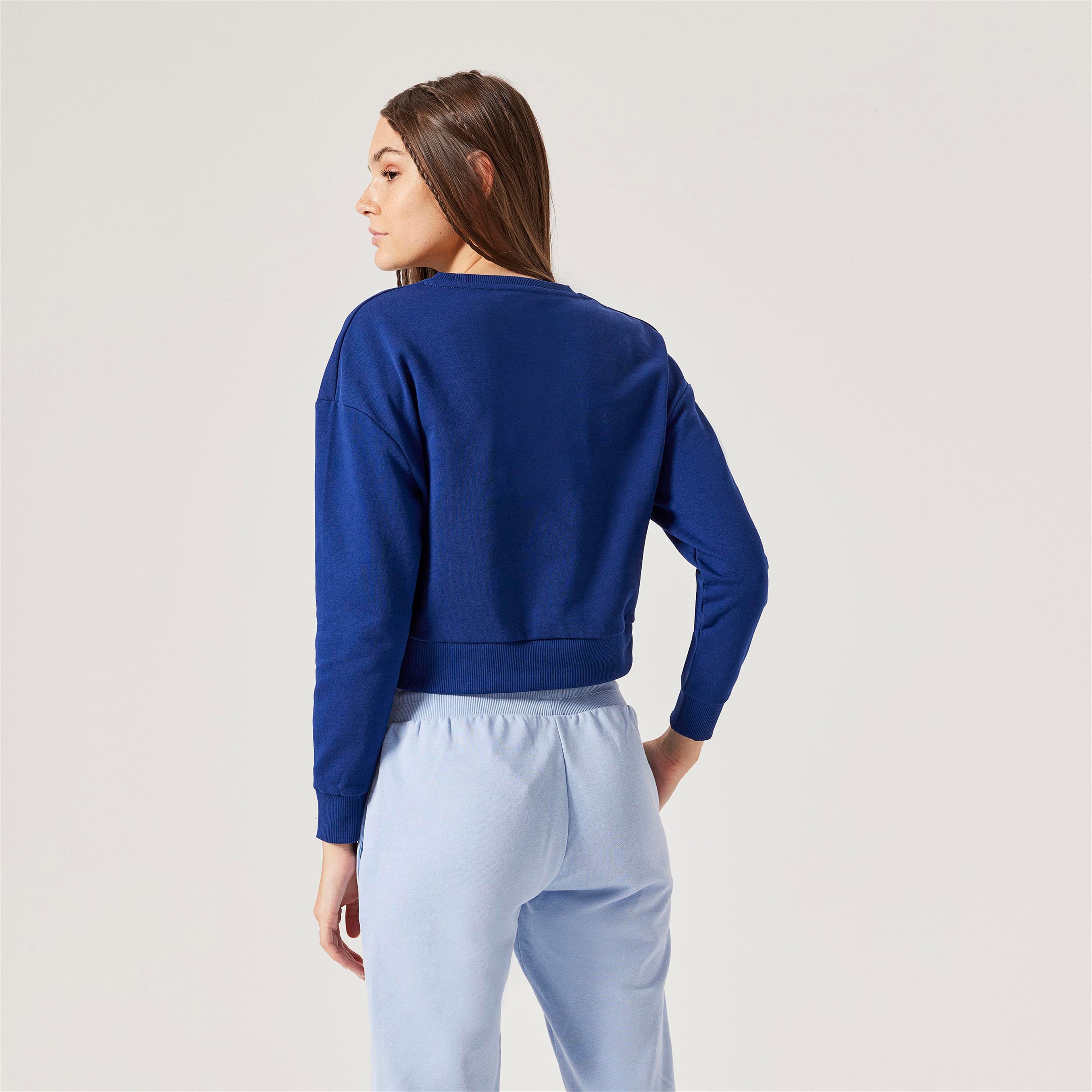 ellesse Kadın Lacivert Sweatshirt F017-NV