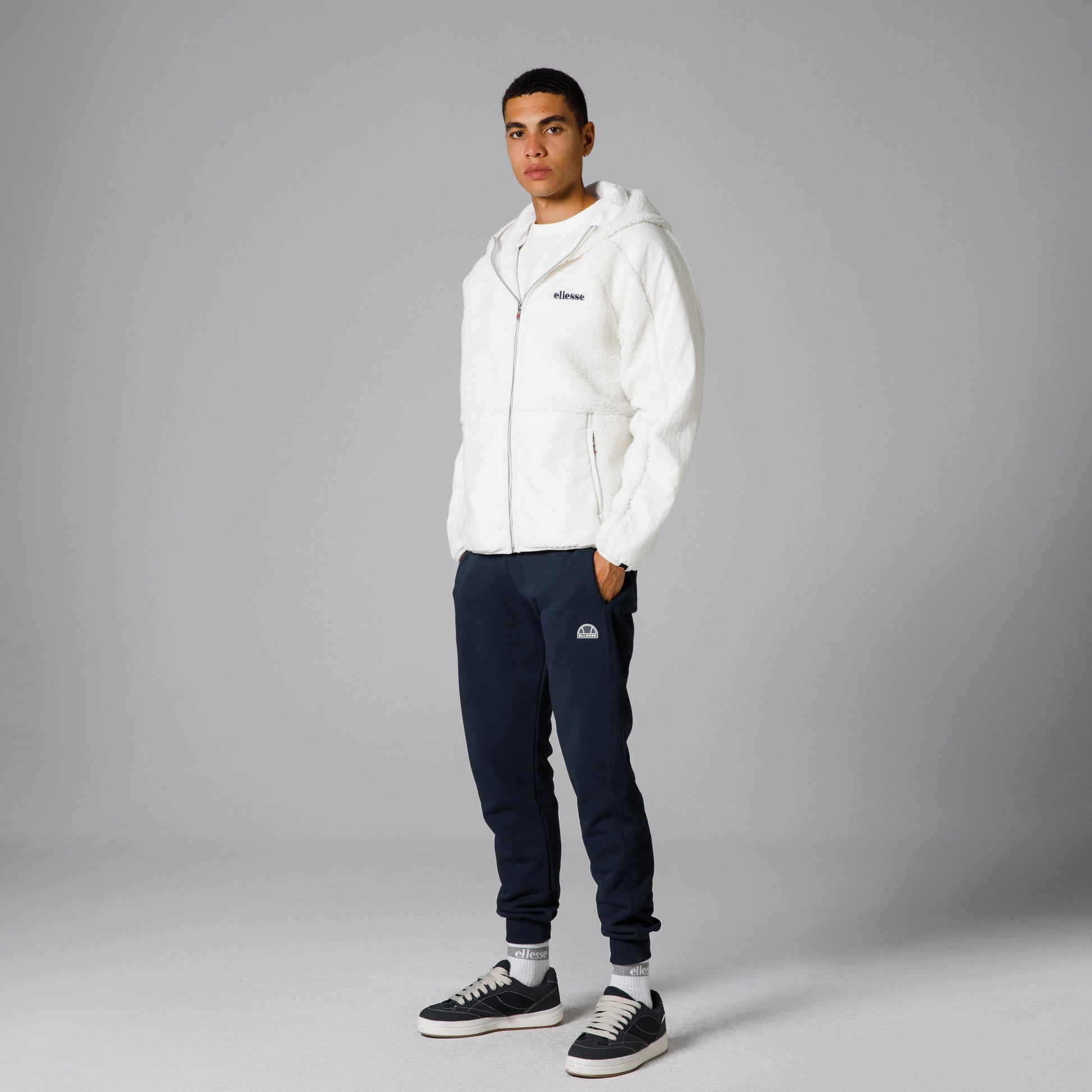 Ellesse Fermuarlı Kapüşonlu Erkek Ceket EM250-OF