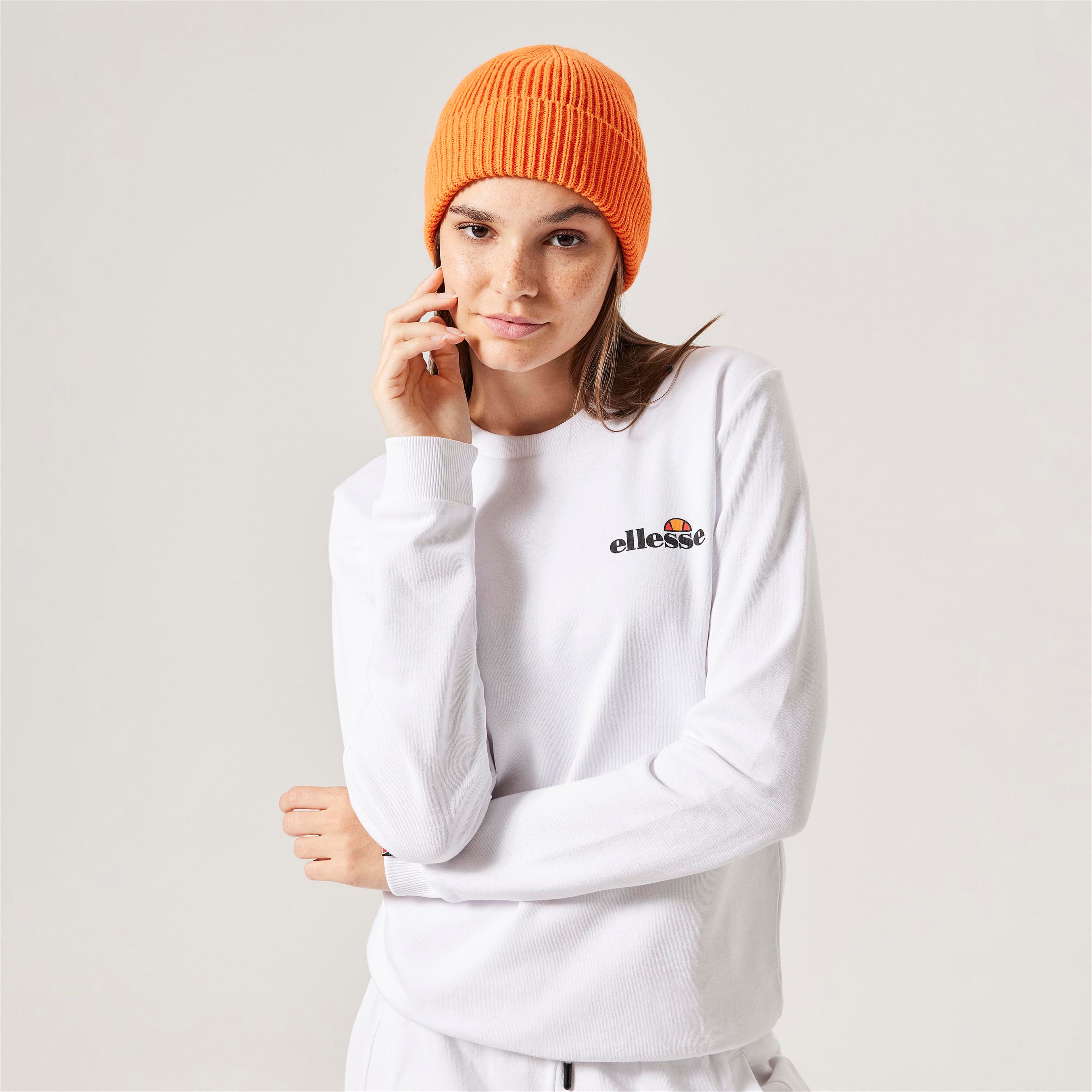 ellesse Kadın Beyaz Sweatshirt F024-WT