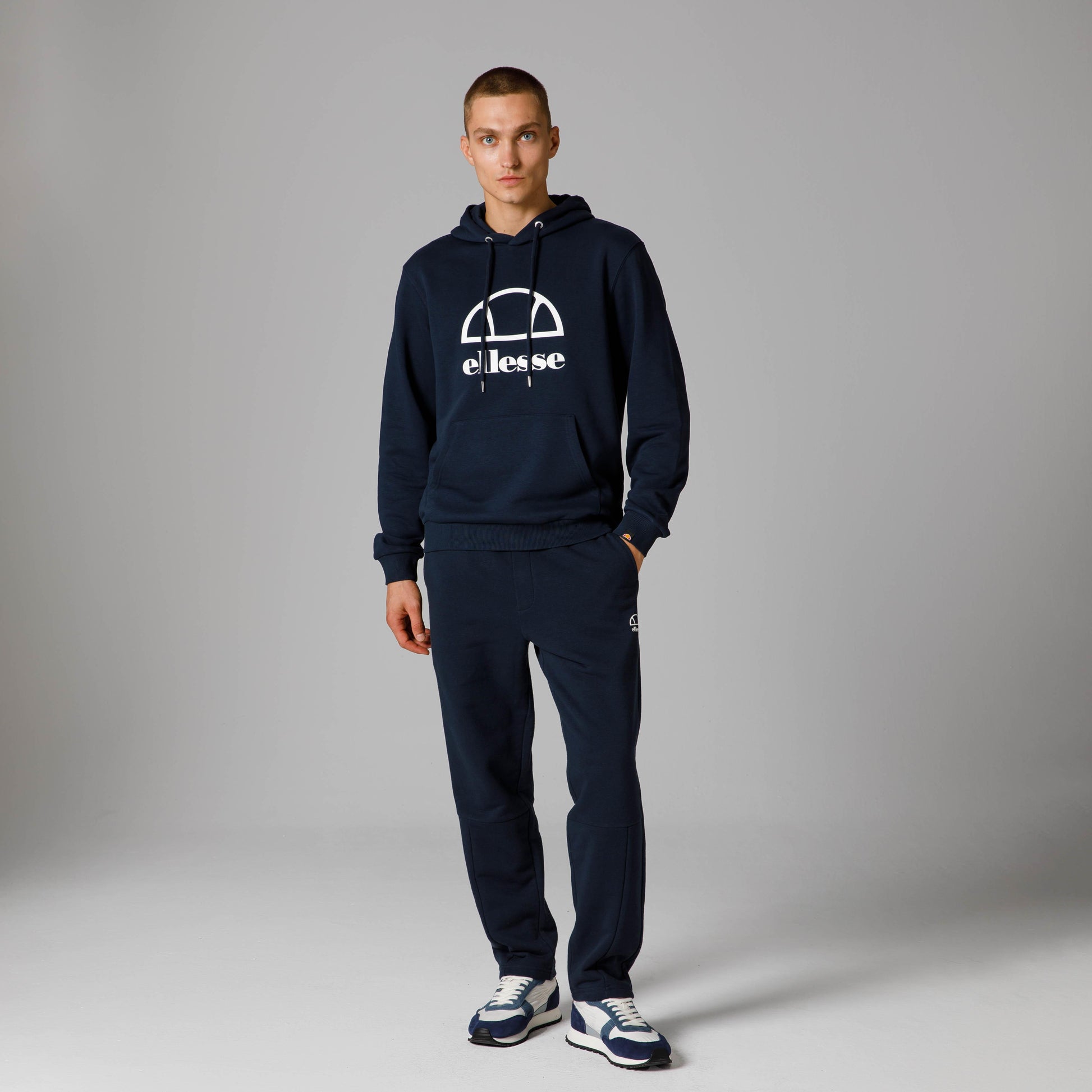 Ellesse Kapüşonlu Erkek Sweat EM253-NV