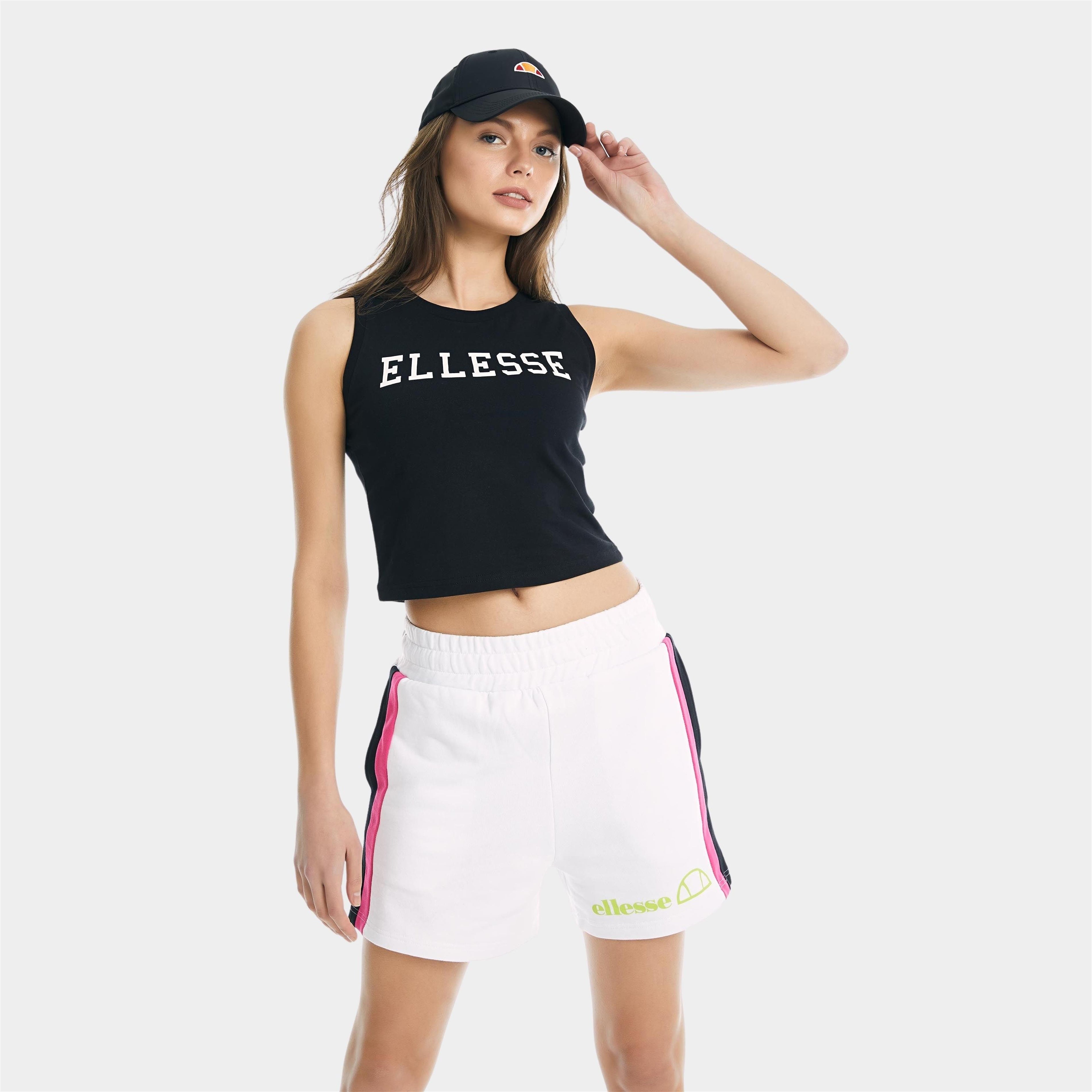 Ellesse Kadın Siyah Crop Top EF013-BK