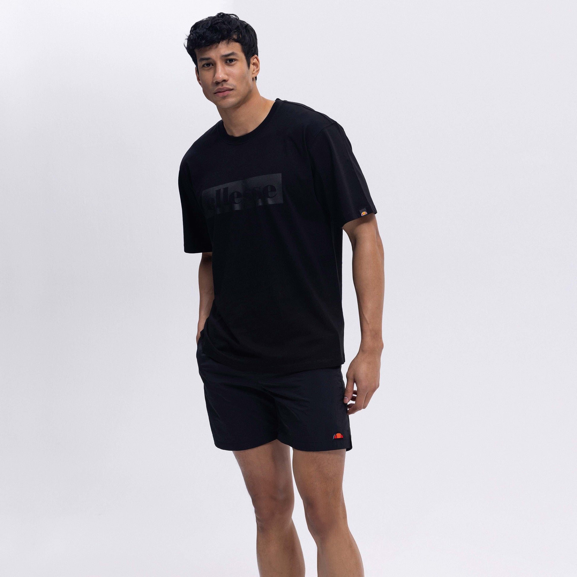 Ellesse Oversize Erkek Tişört EM390-BK