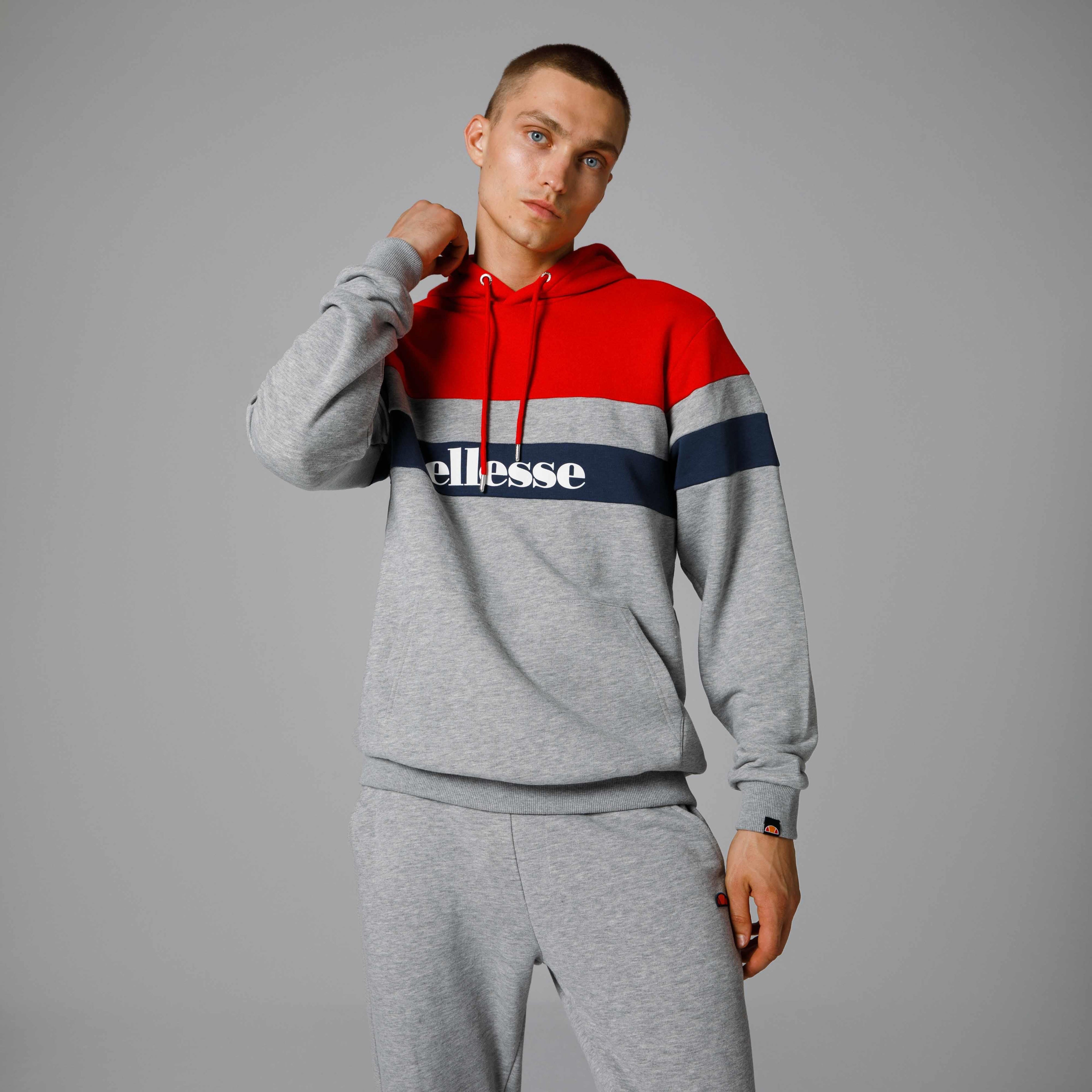 Ellesse Kapüşonlu Erkek Sweat EM272-GR