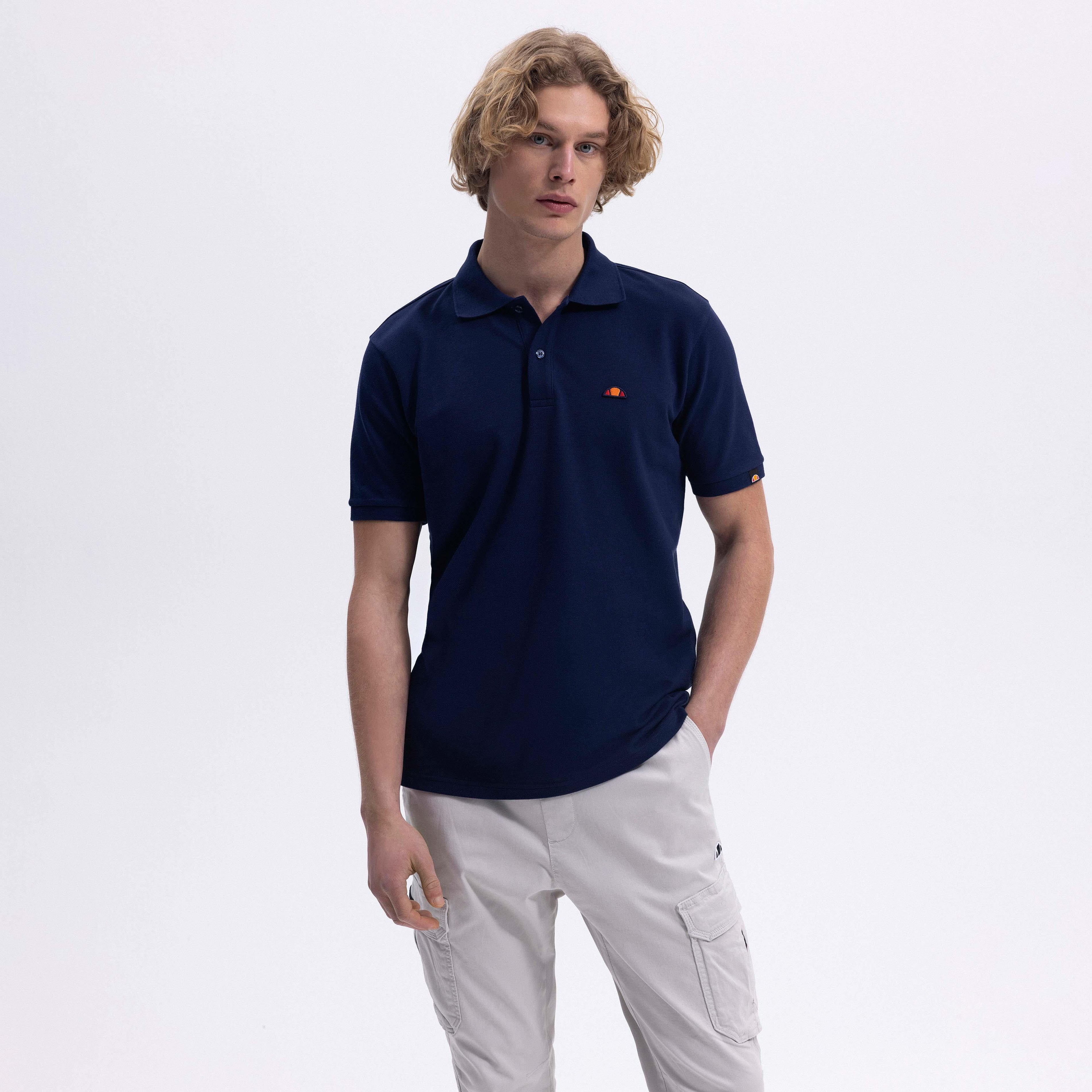 Ellesse Erkek Polo Yaka Tişört EM460-NV