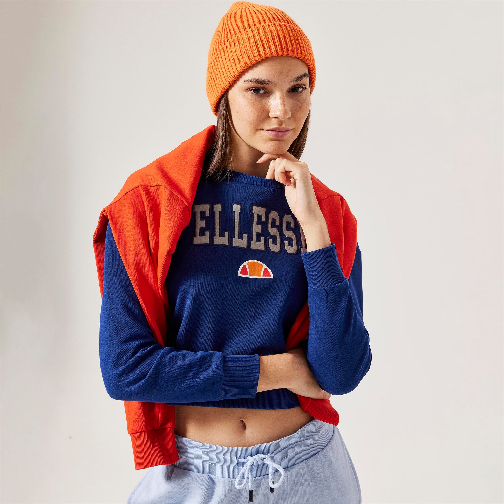 ellesse Kadın Lacivert Sweatshirt F017-NV