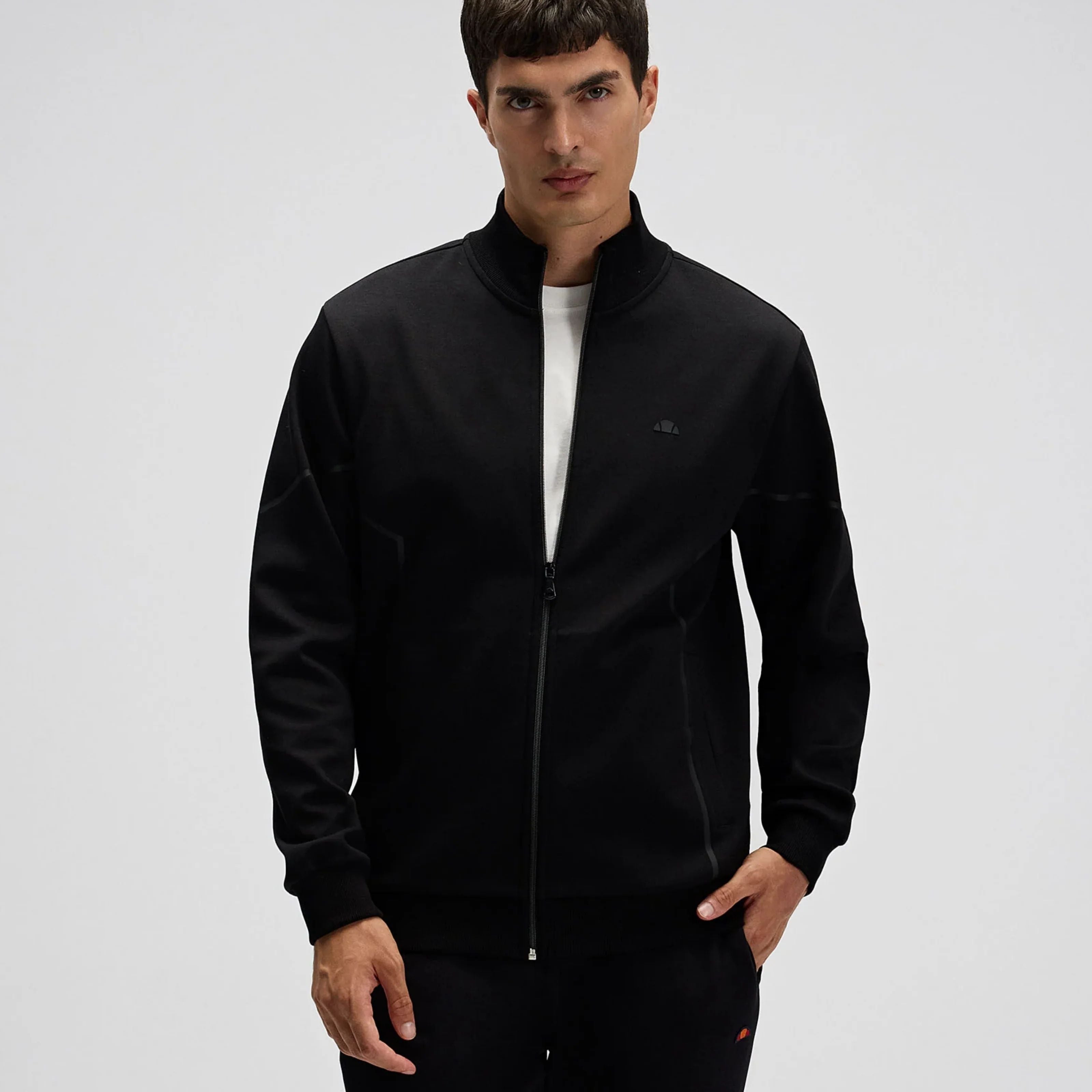 Ellesse Erkek Fermuarlı Sweat EM545-BK