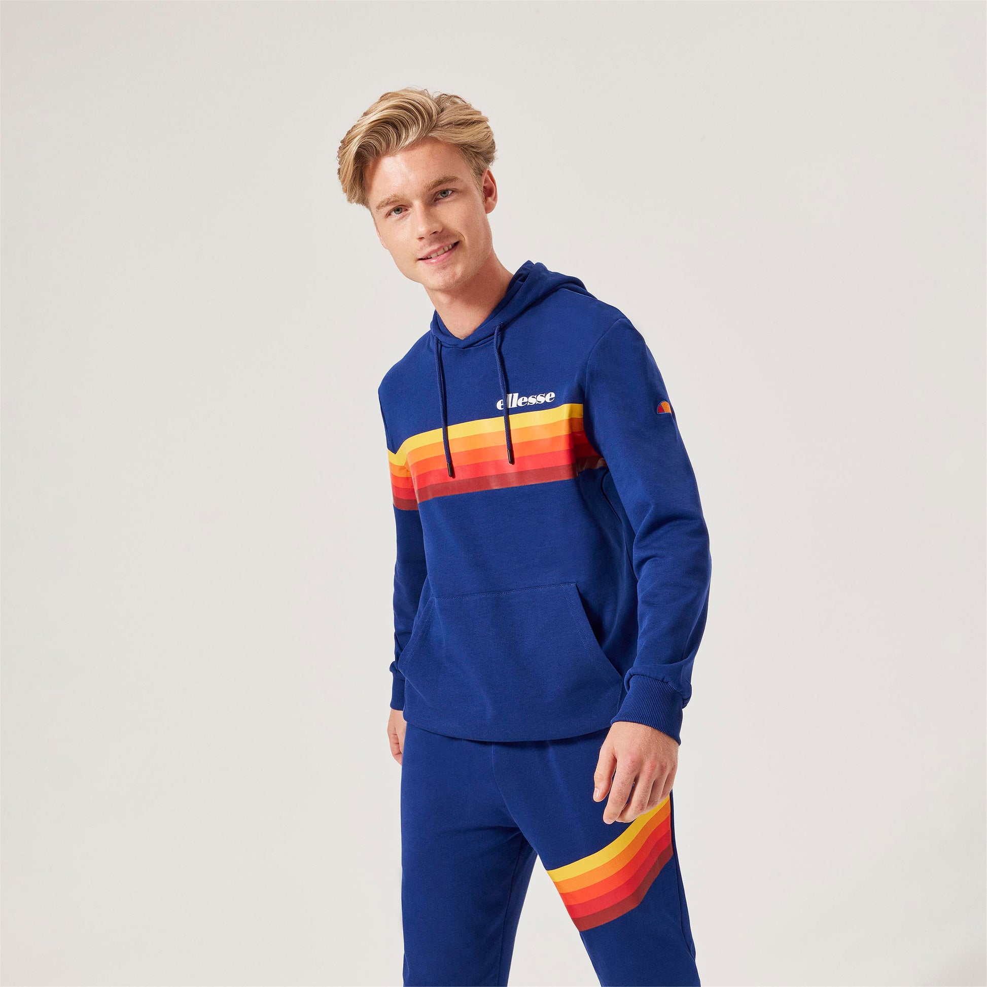 ellesse Erkek Lacivert Kapüşonlu Sweatshirt M006-NV