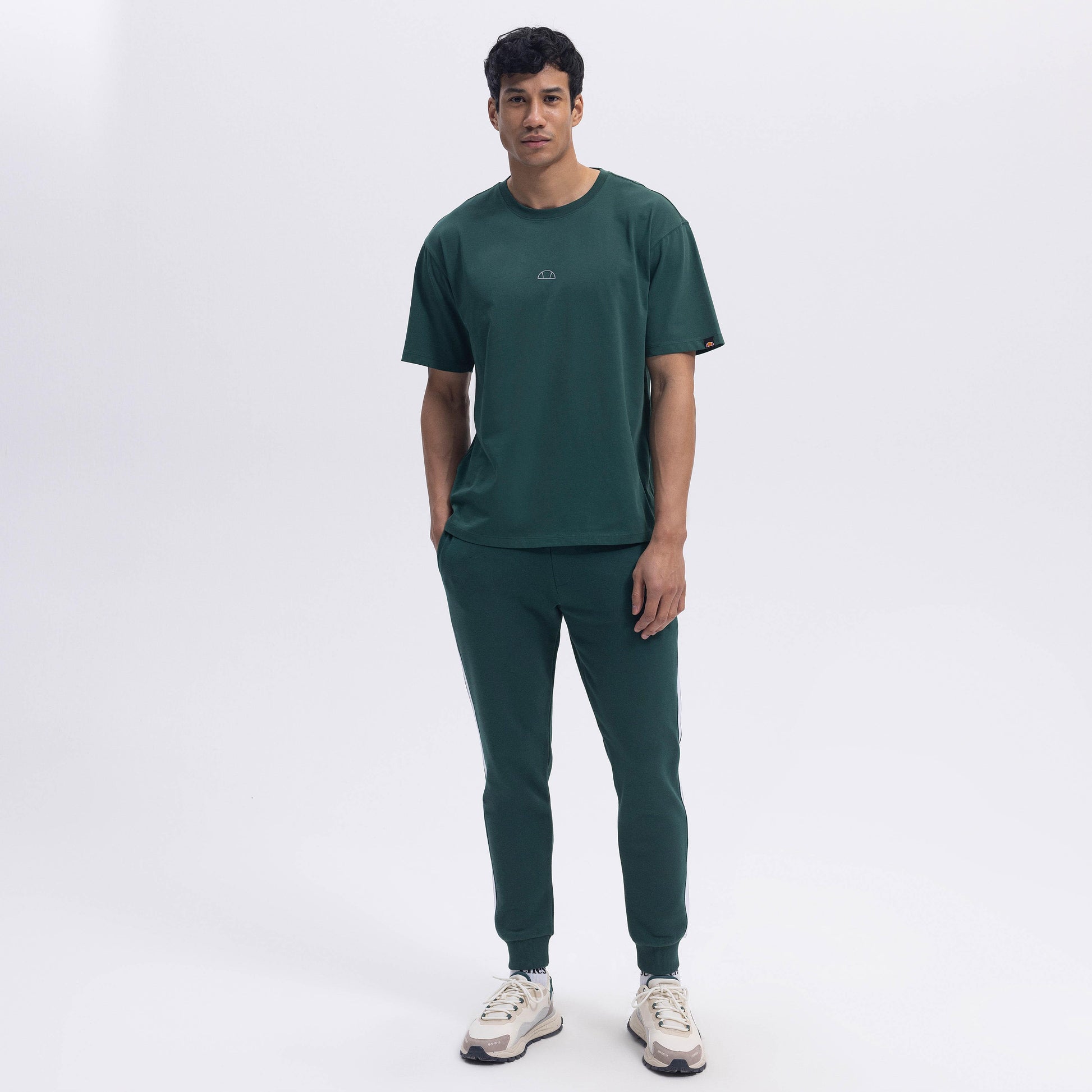 Ellesse Oversize Erkek Tişört EM376-GRN