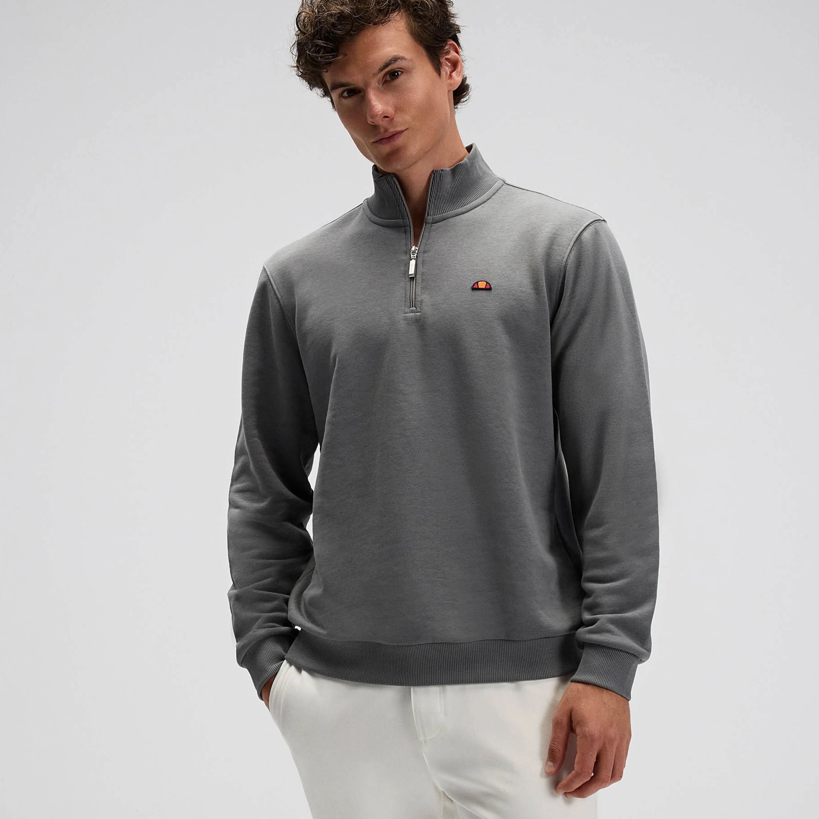 Ellesse Erkek Yarım Fermuarlı Sweat EM580-ANT