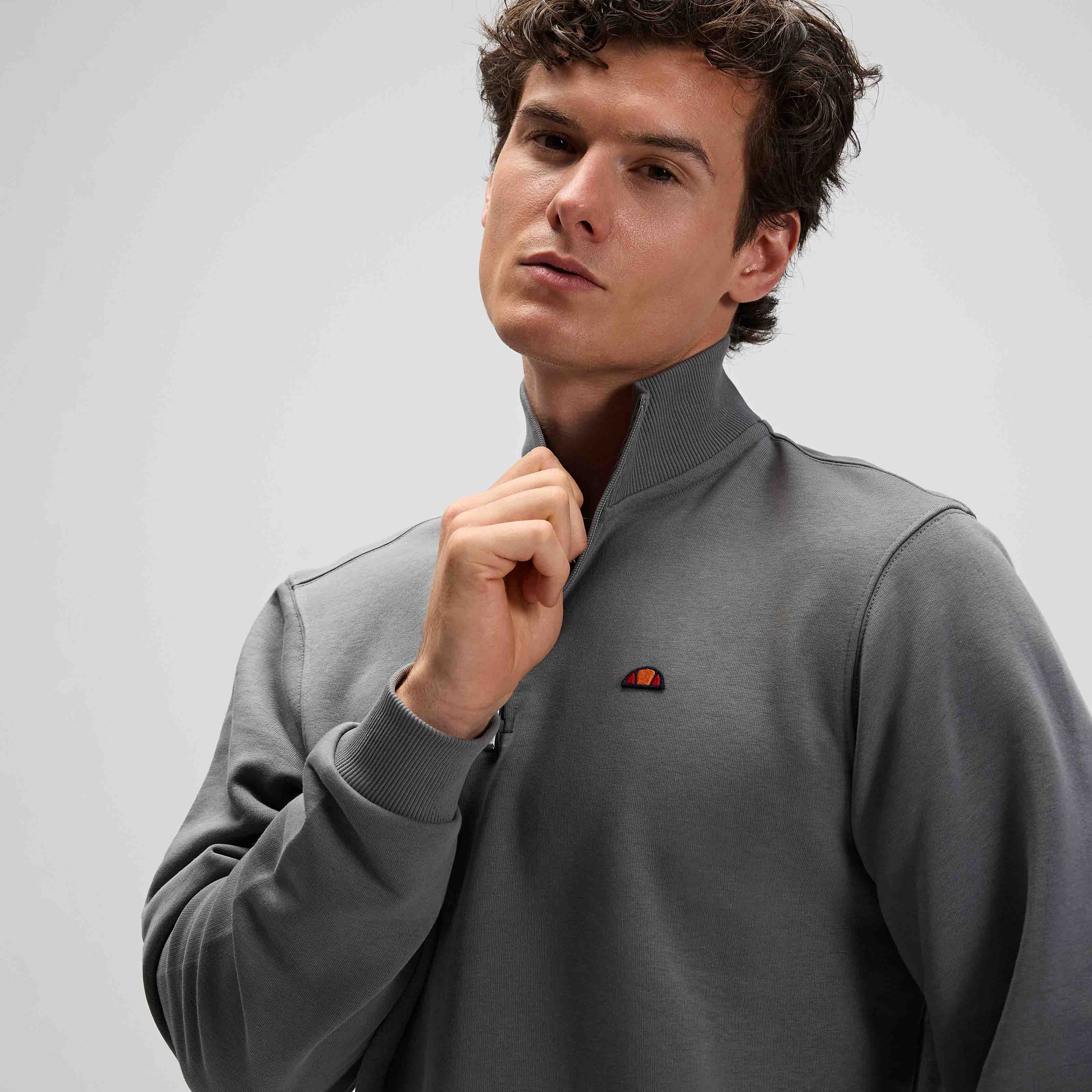 Ellesse Erkek Yarım Fermuarlı Sweat EM580-ANT