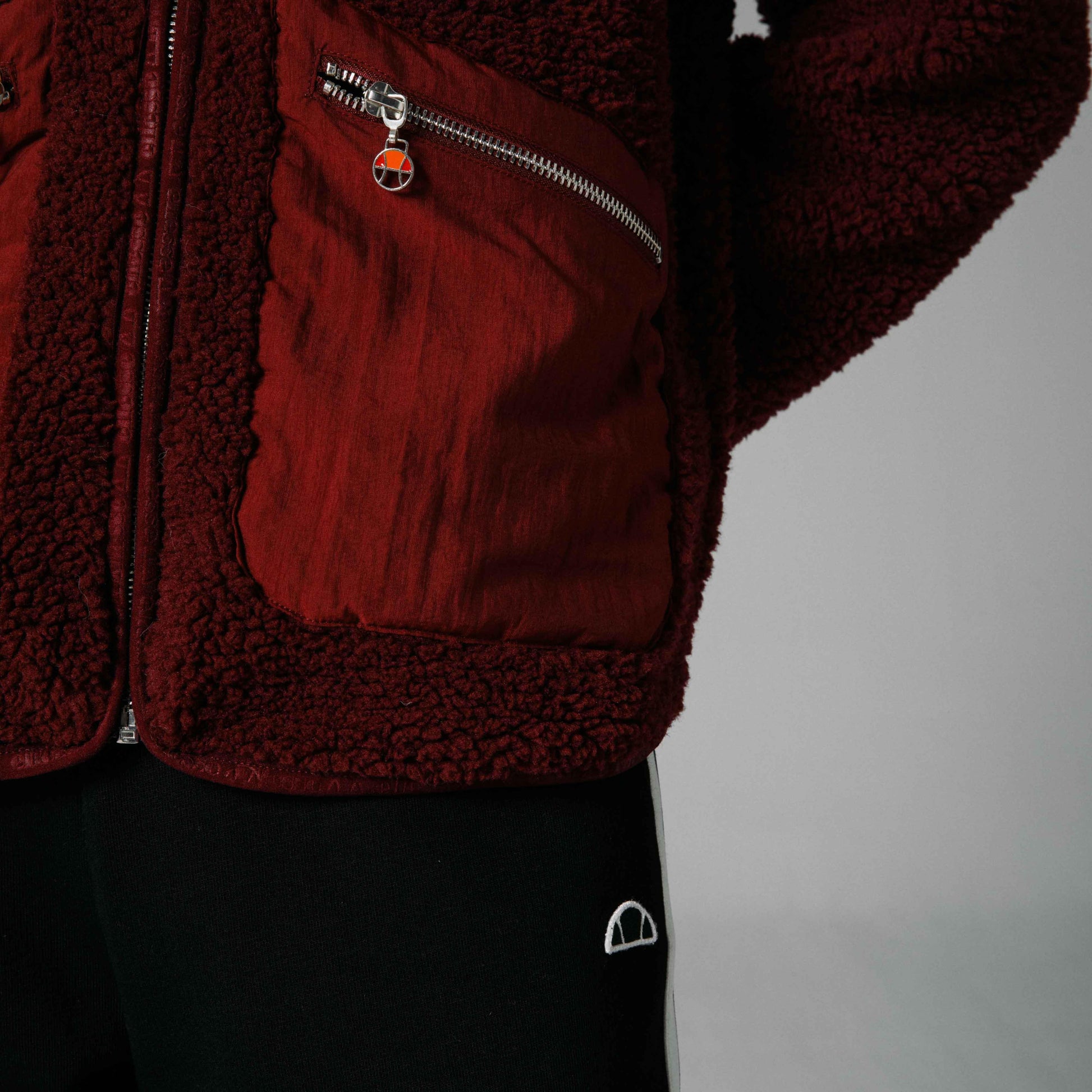 Ellesse Fermuarlı Kapüşonlu Kadın Ceket EF169-BRD