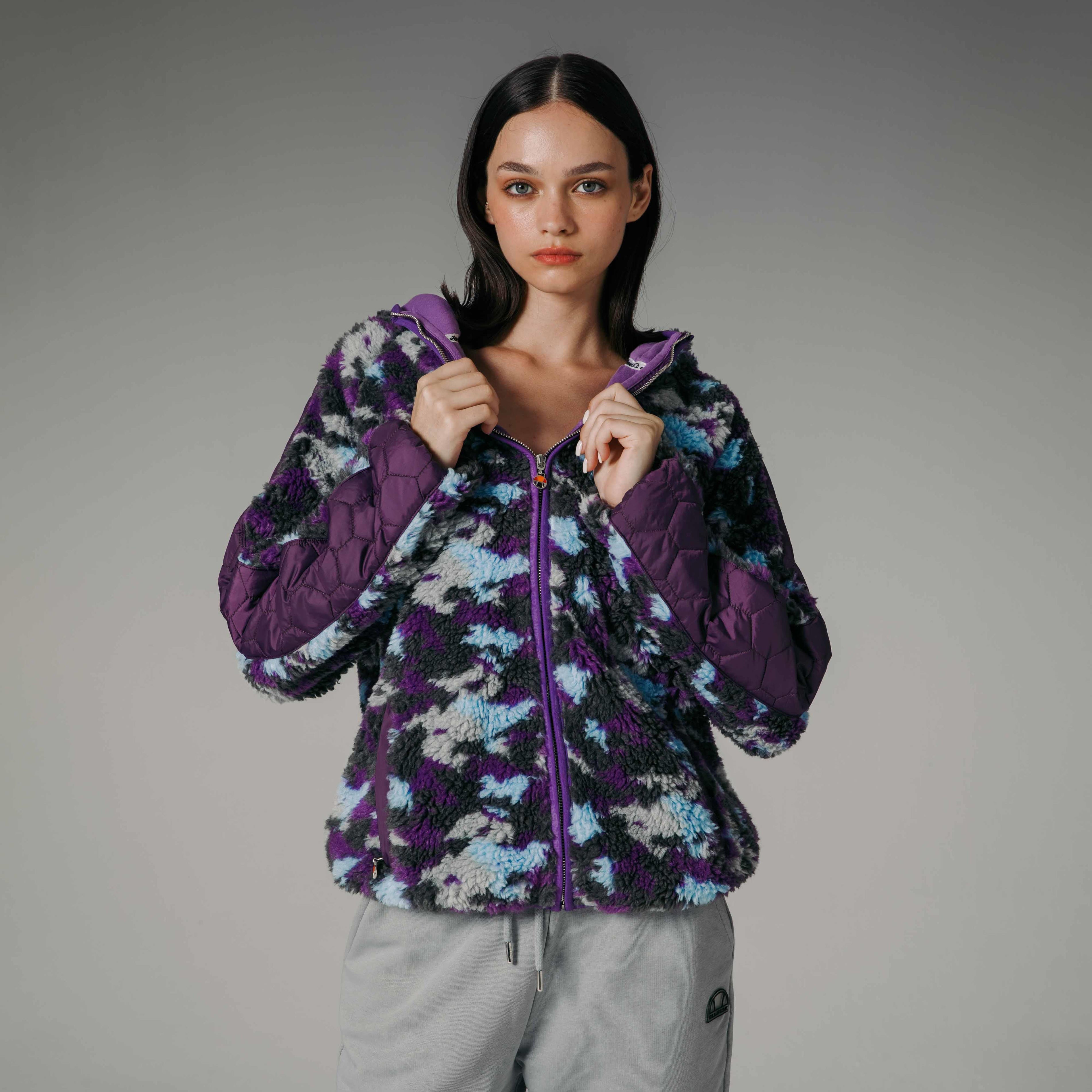 Ellesse Fermuarlı Kapüşonlu Kadın Ceket EF190-PRD