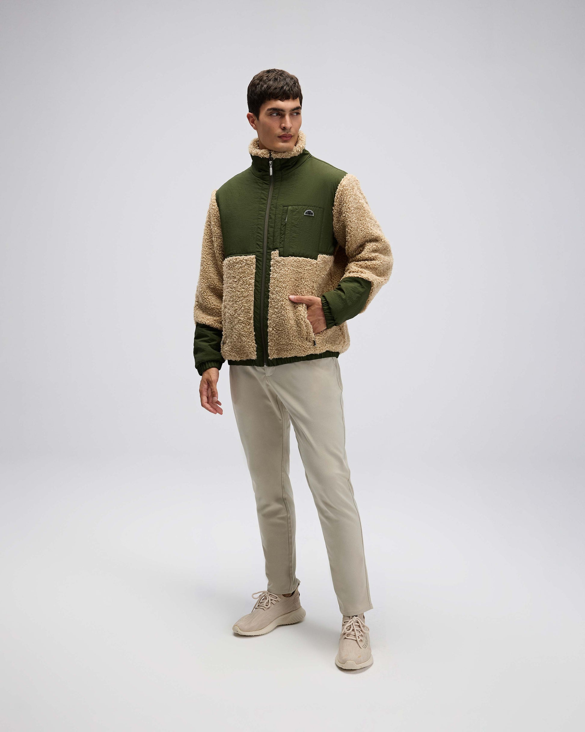 Ellesse Erkek Fermuarlı Polar Mont EM511-BG