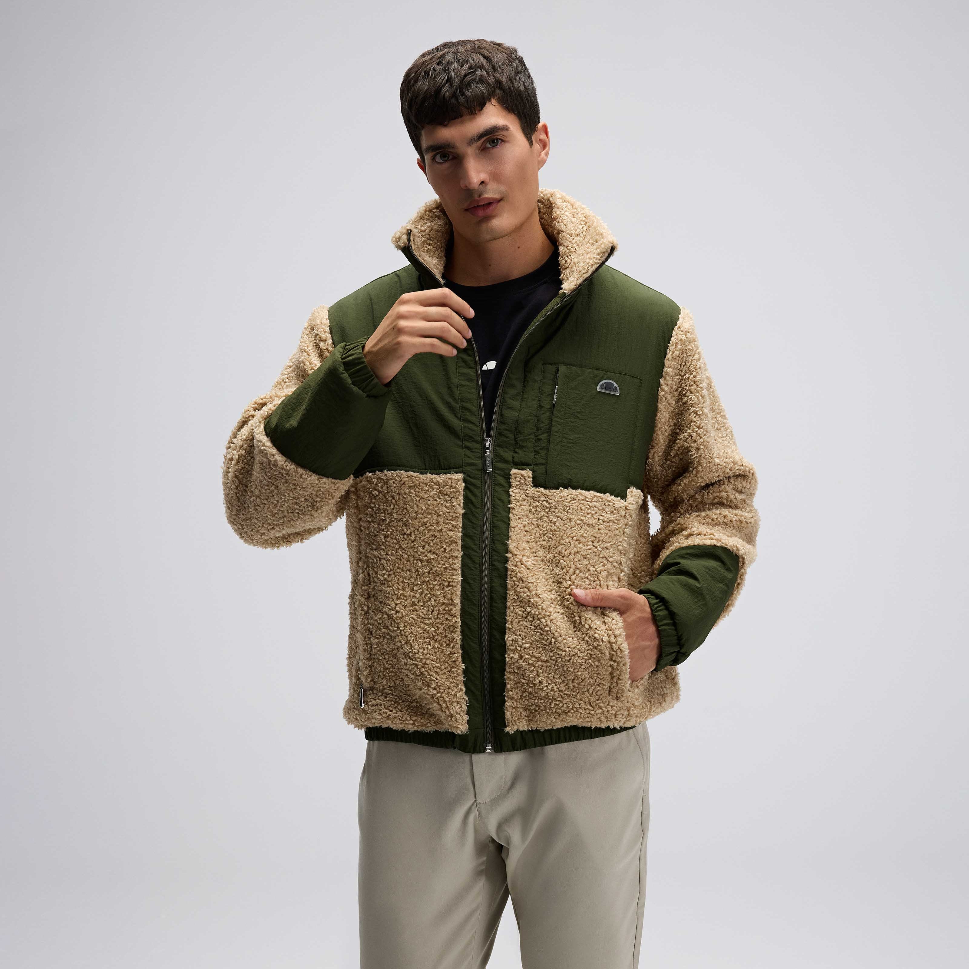 Ellesse Erkek Fermuarlı Polar Mont EM511-BG